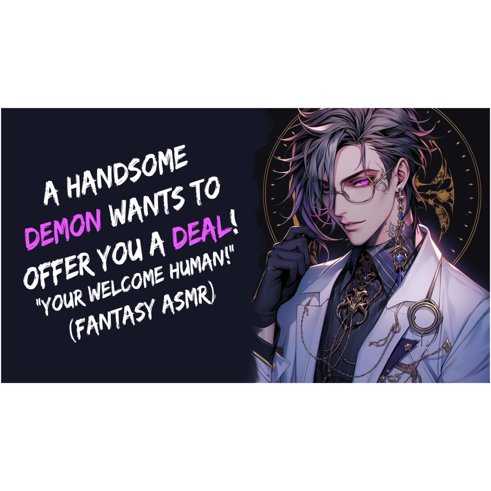 A Handsome Demon Wants To Offer You A Deal! (Fantasy ASMR)