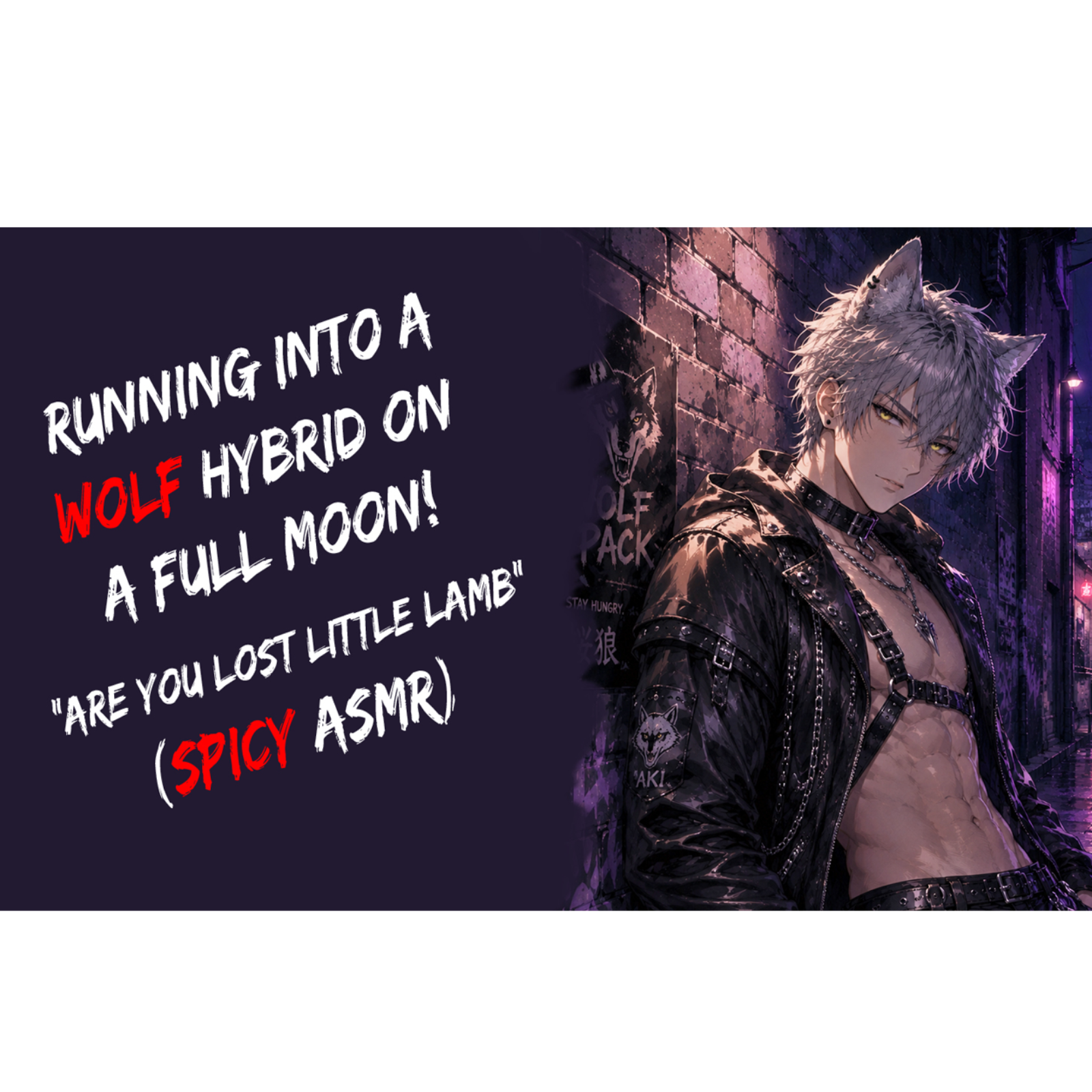 Running Into A Wolf Hybrid On A Full Moon! "Are You Lost Little Lamb!" (Spicy ASMR)