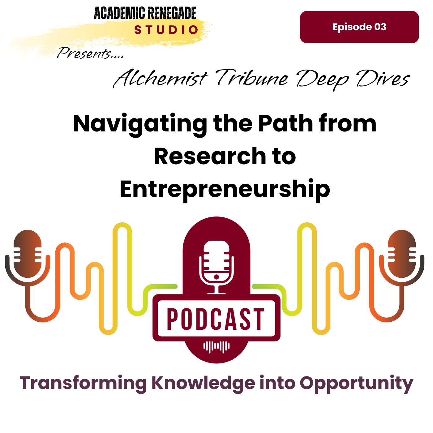 Navigating the Path from Research to Entrepreneurship episode artwork