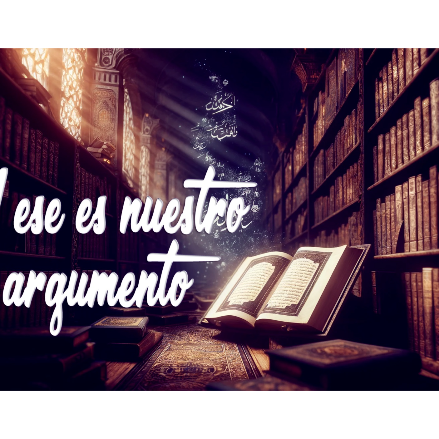 Y ese es nuestro argumento