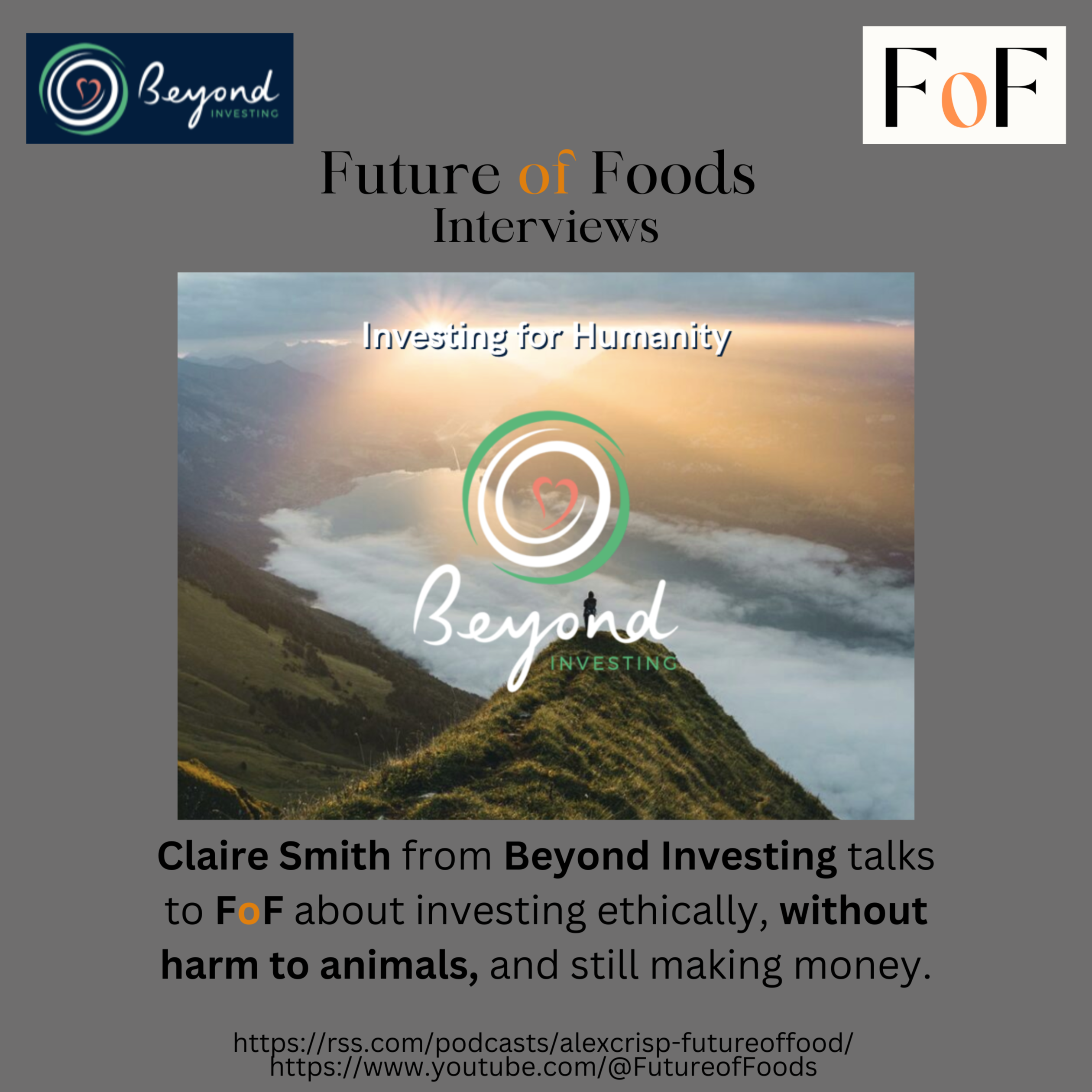 Investing ethically and without harm to animals - Claire Smith from Beyond Investing