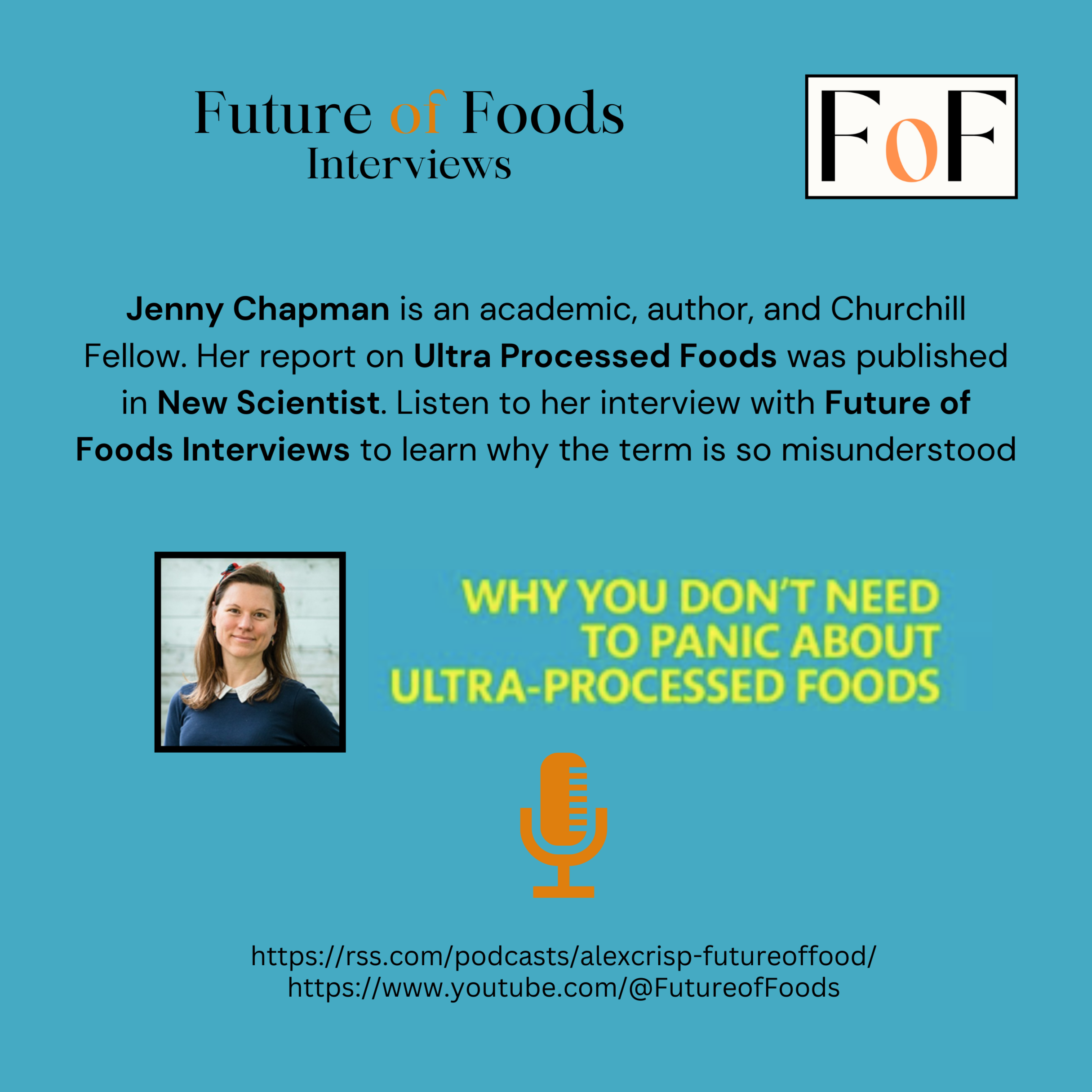 You don't need to panic about Ultra Processed Foods - Jenny Chapman