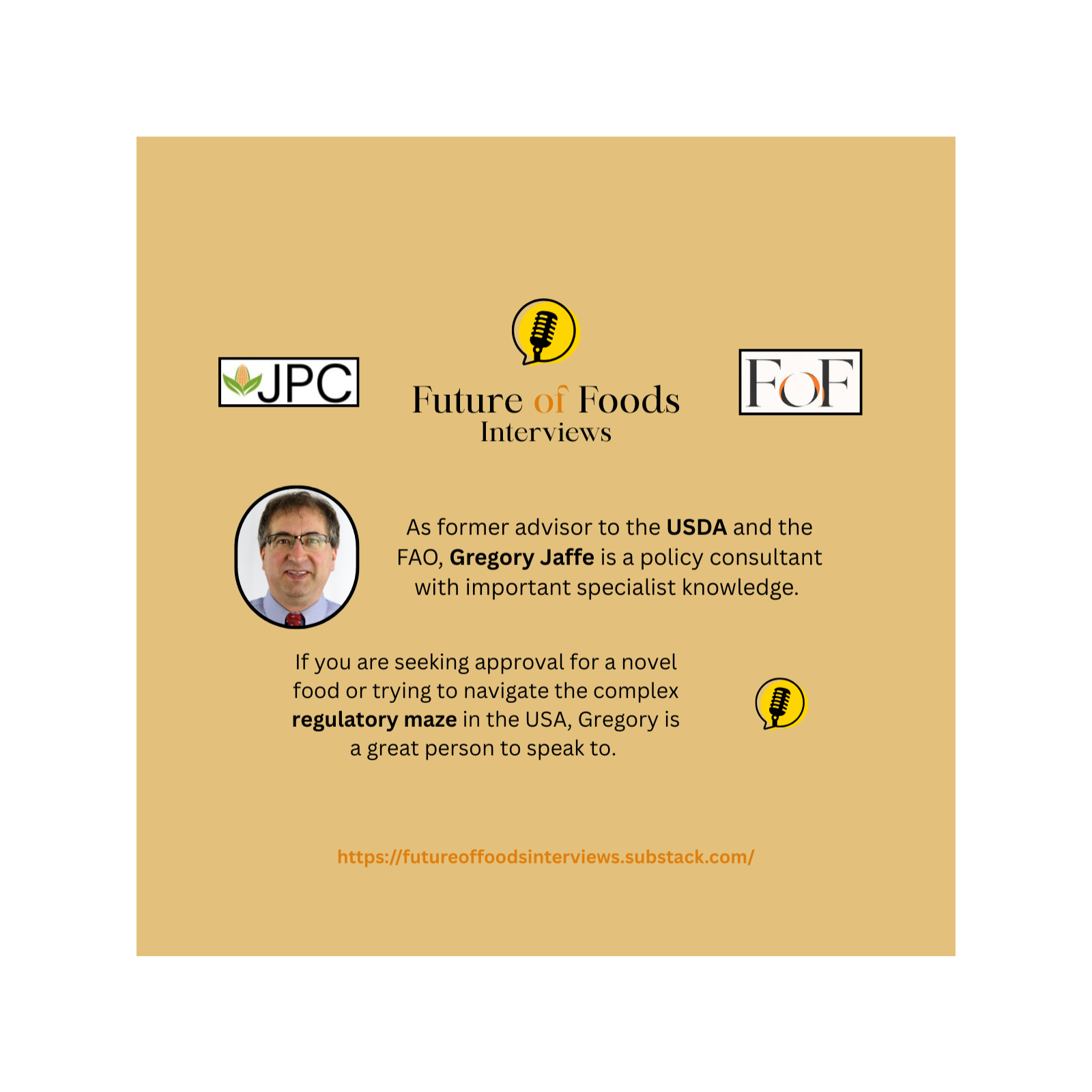 How to Navigate the Novel Food, US Regulatory Maze - Gregory Jaffe