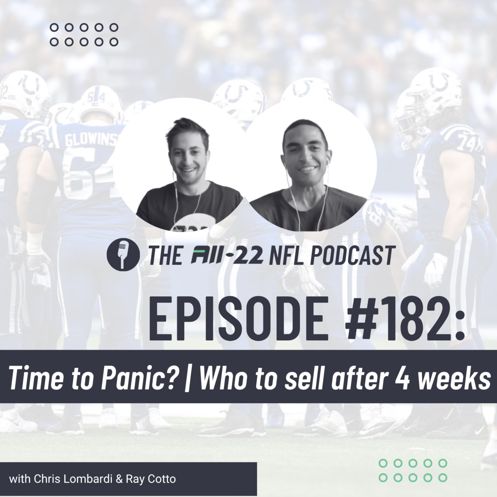 The All-22 NFL Podcast #182: Time to Panic? episode artwork