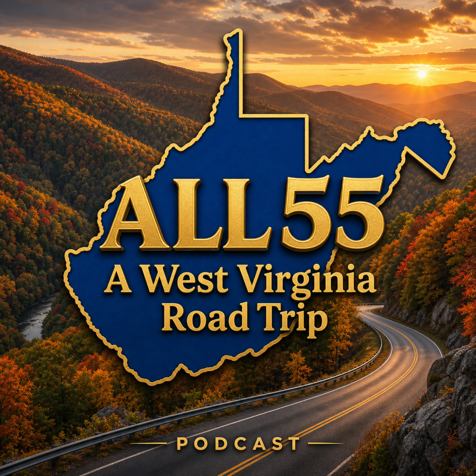 All 55: A West Virginia Road Trip cover art