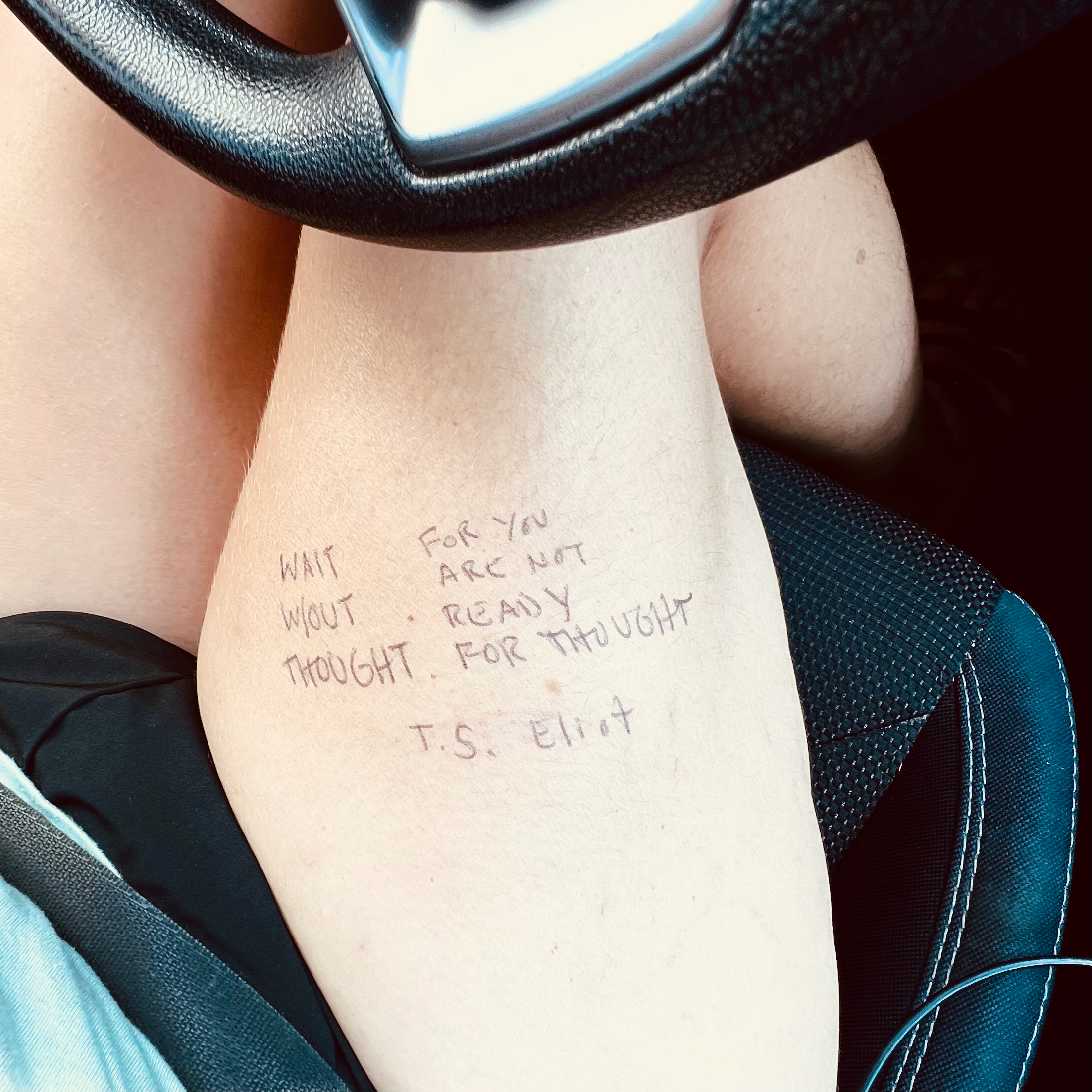 441/77: IRL Algorithm… “Wait without thought, for you are not ready for thought…” T.S. ELIOT episode artwork