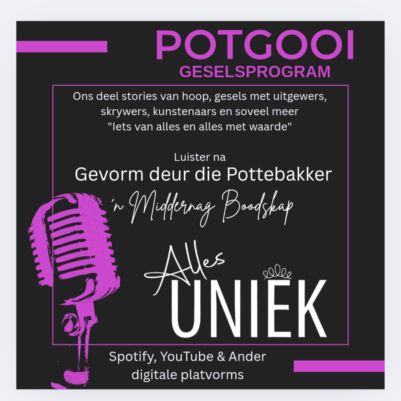 Alles Uniek Potgooi