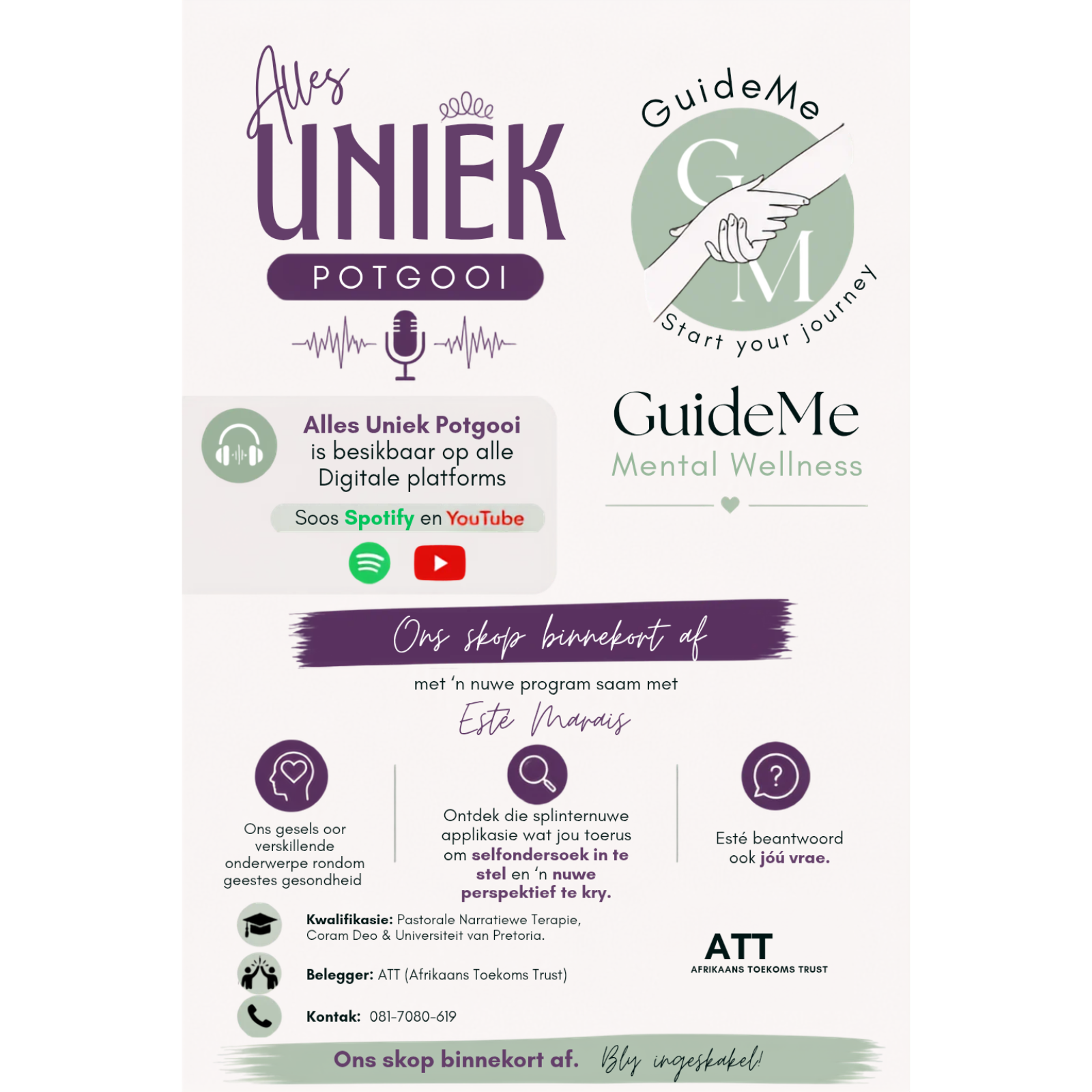 GuideMe- Ons pad na geestesgesondheid