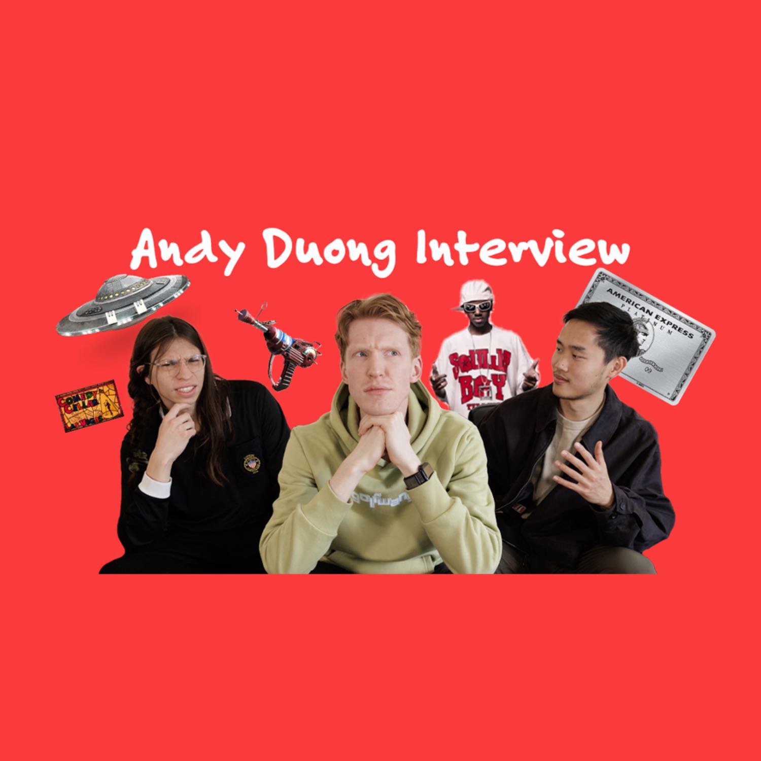 Andy Duong talks Comedy Mothership, Aliens & Credit Cards | Almost Spicy #16 Andy Duong talks Comedy Mothership, Aliens & Credit Cards | Almost Spicy #16
