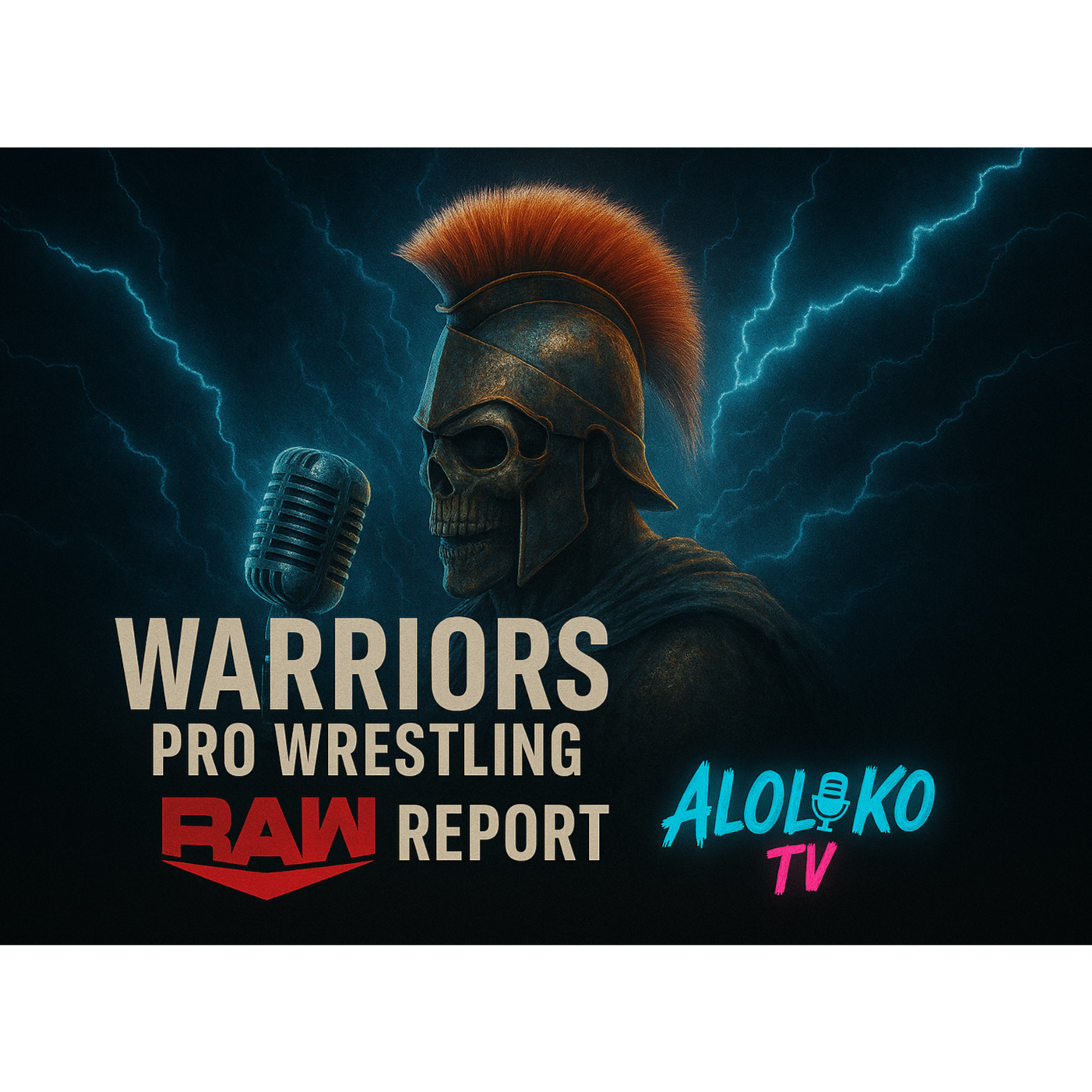 `Warriors Pro Wrestling WWE Raw Report 6/3/25 episode artwork