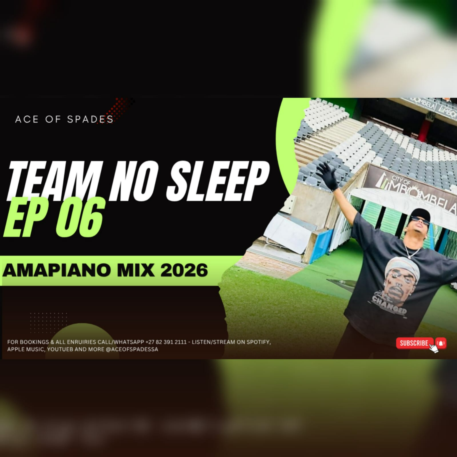 Ace of Spades - Team No Sleep EP 06 (Amapiano Mix 2026) episode artwork