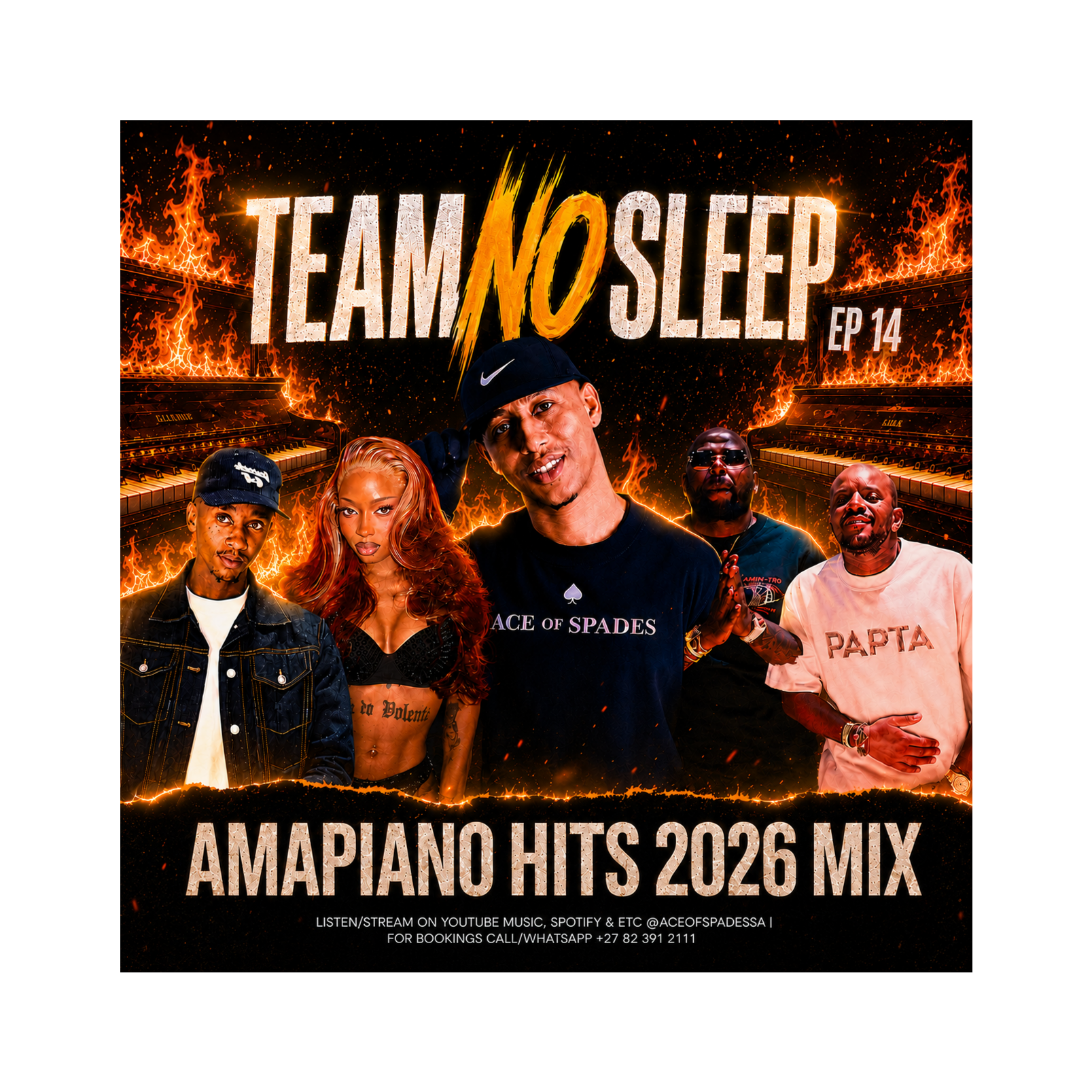 Ace of Spades - Team No Sleep EP 14 (Amapiano Hits 2026 Mix)