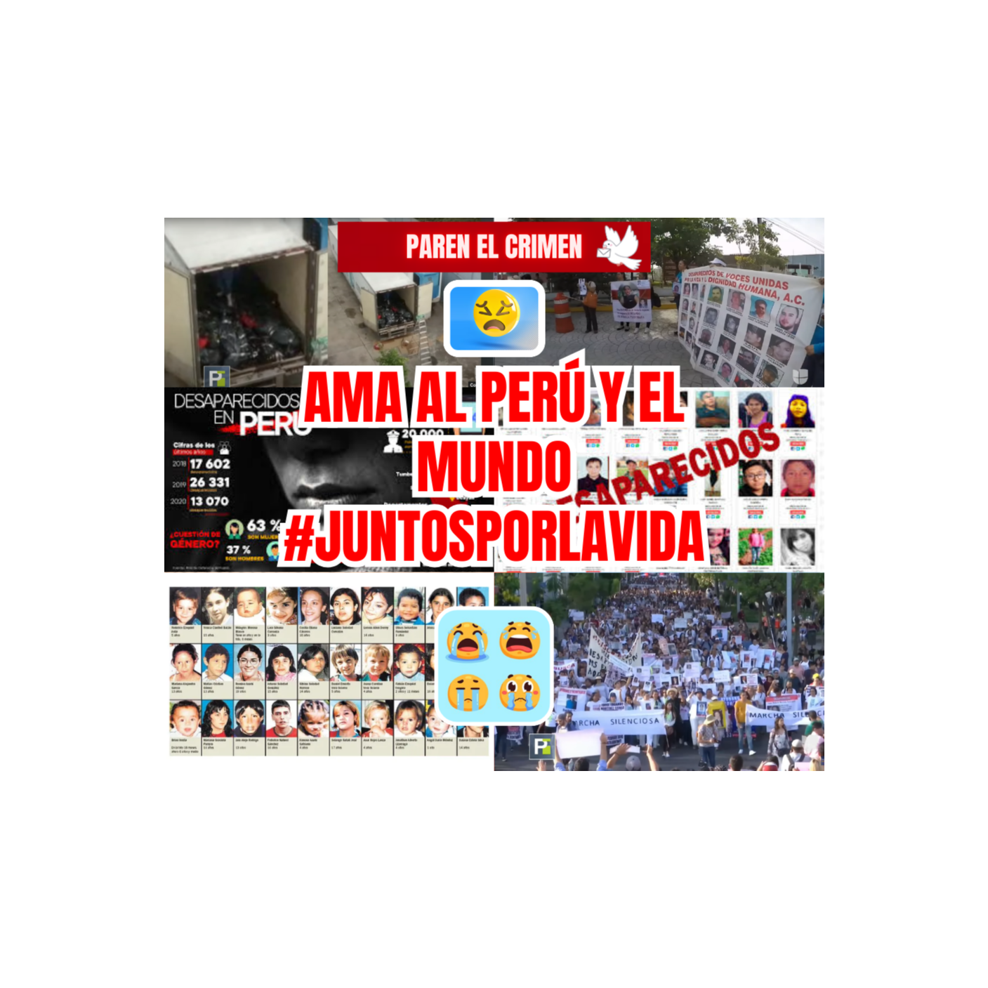 Amenazas del grupo criminal a mi que evidencian el ataque a mi familia 