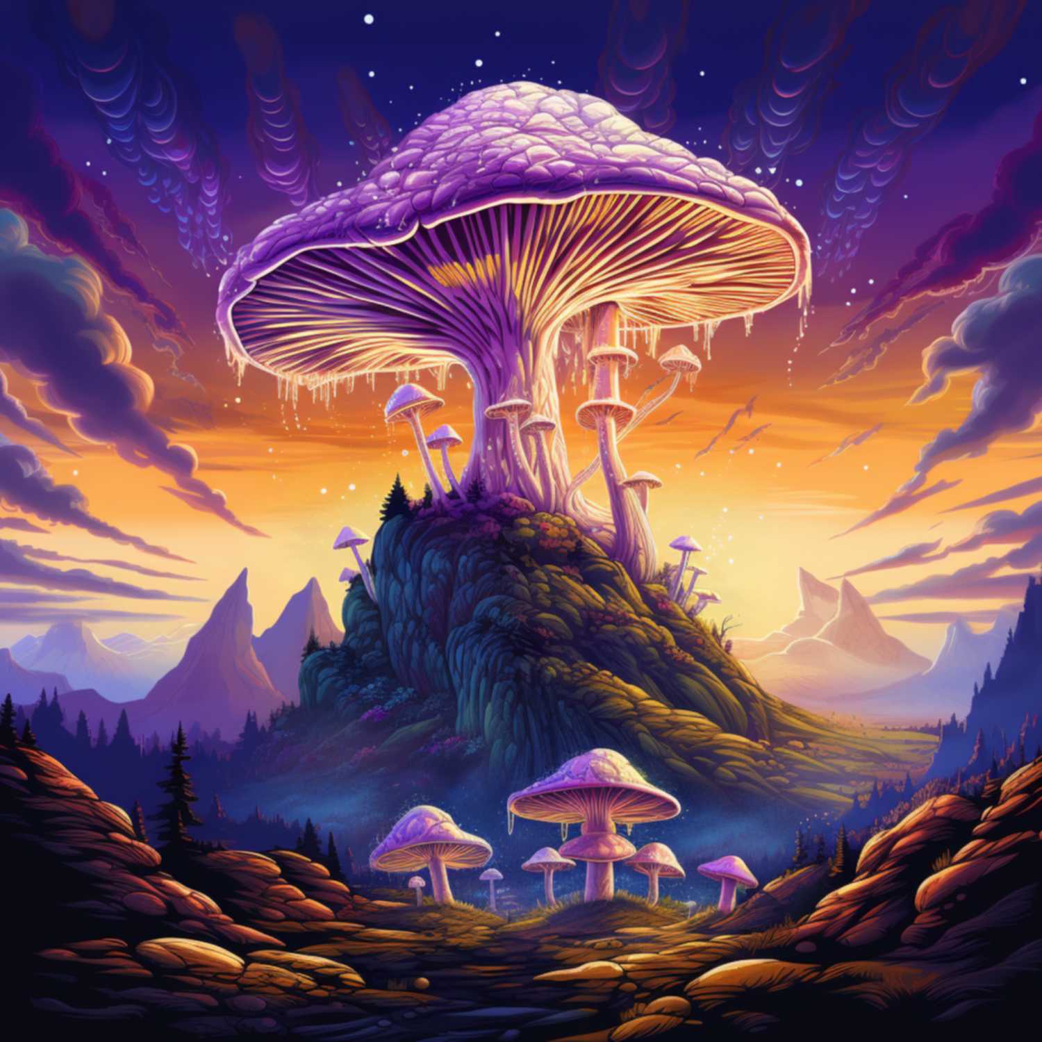 Magic Mushroom Fun Time 