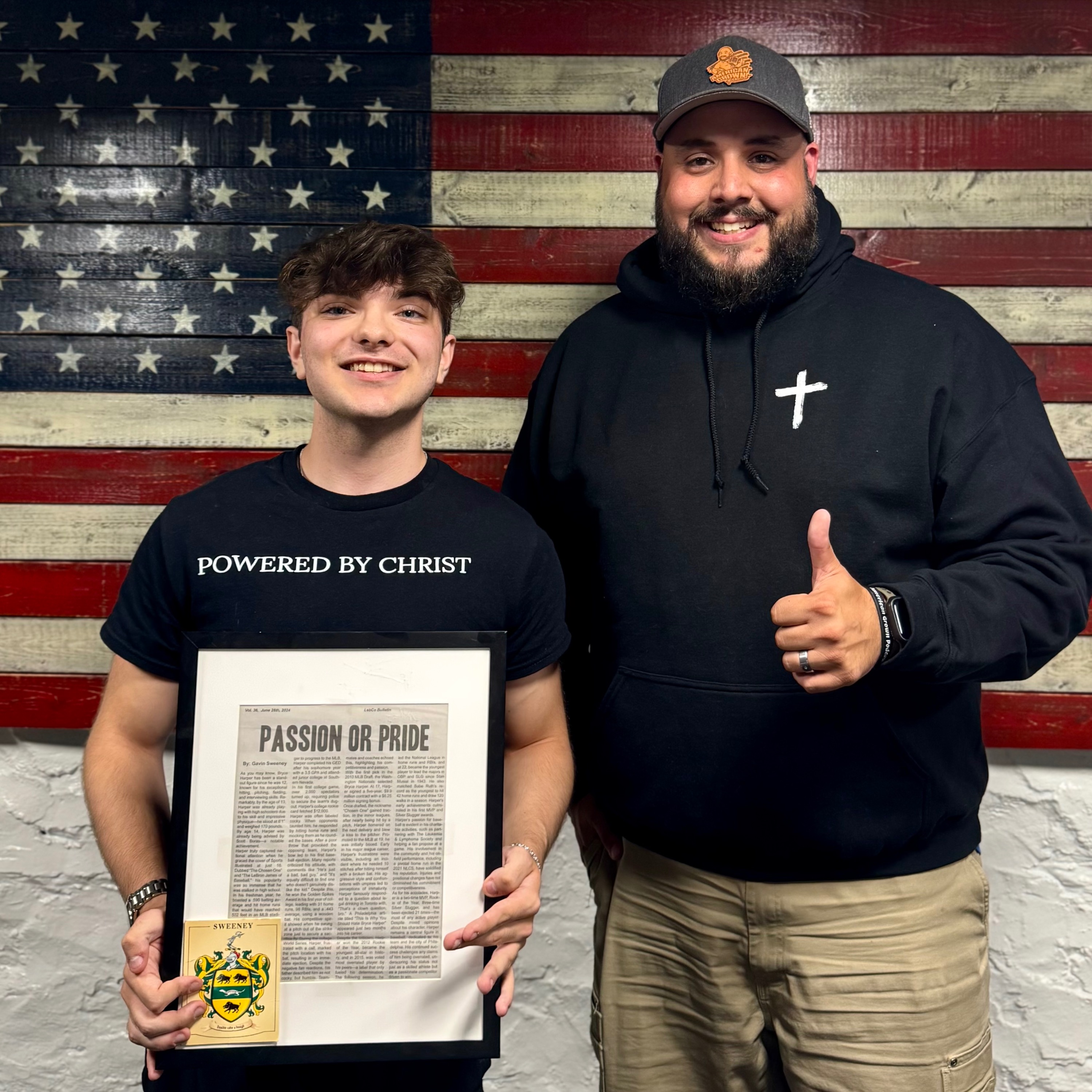 Gavin Sweeney - Journalist & Co-Founder of Truth & Threads/Faith, Sports & Following your Dream - Ep.144