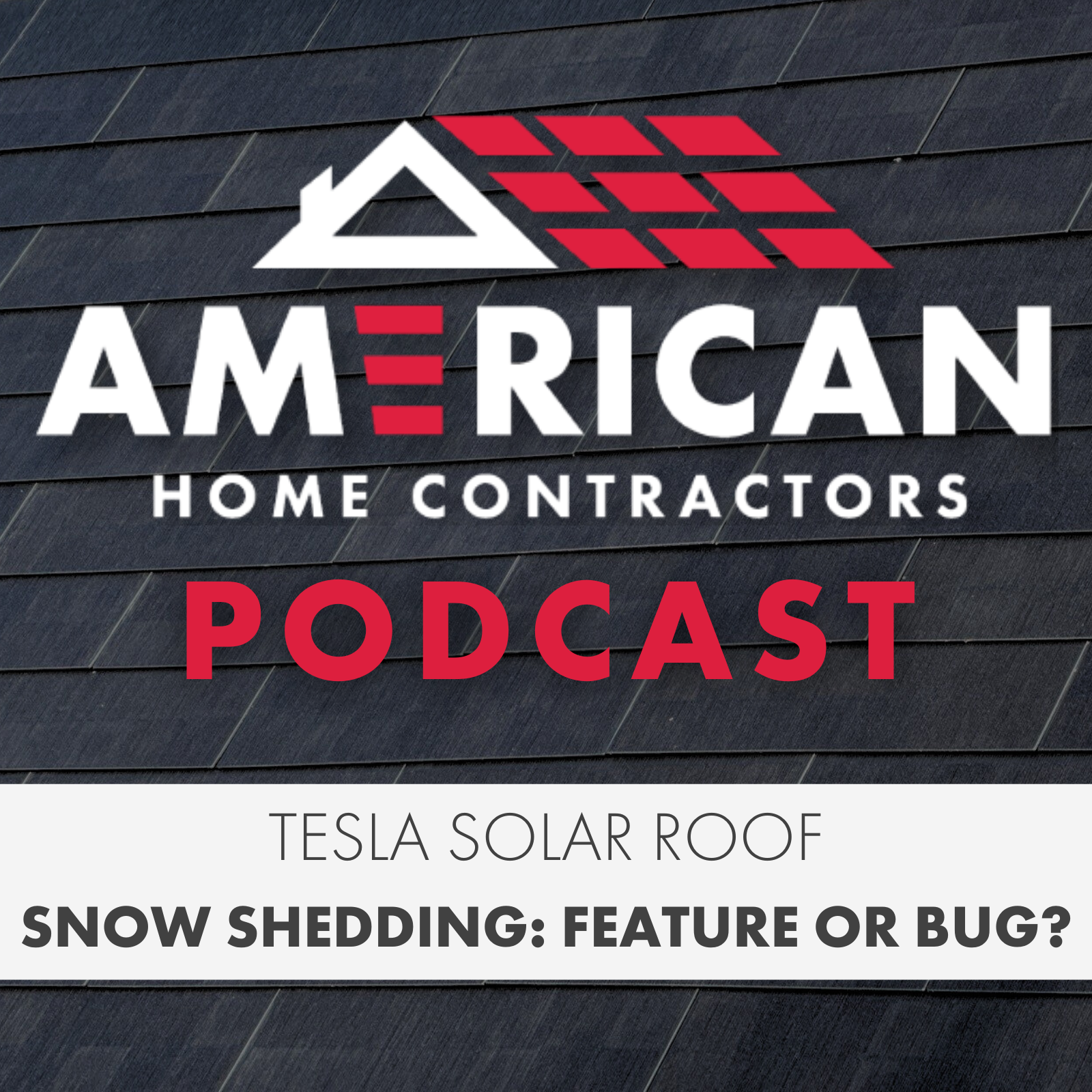 Tesla Solar Roof Snow Shedding: Feature or Bug?