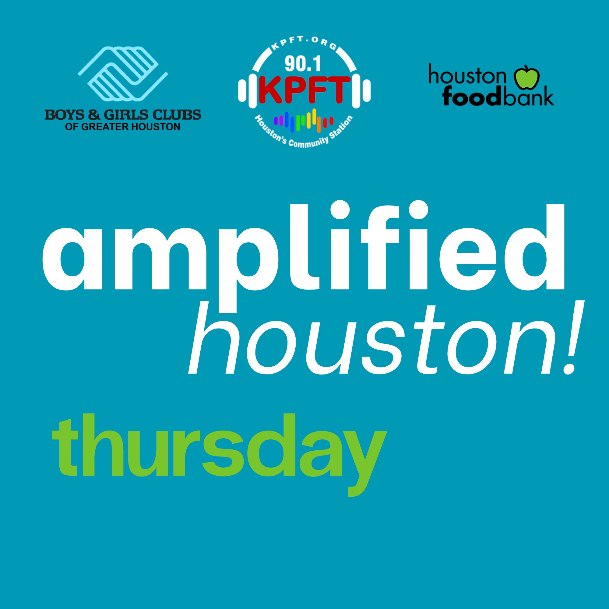 Thursday, Oct 8 | Amplified Houston!