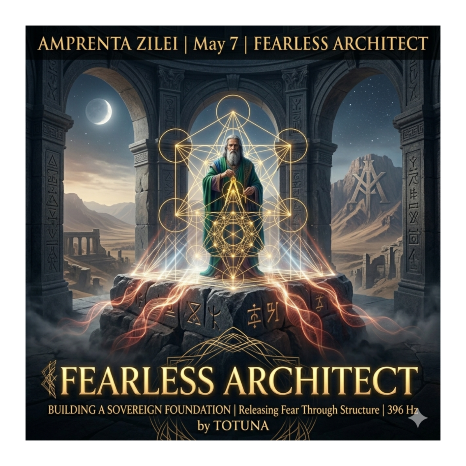 Fearless Architect (396 Hz) episode artwork