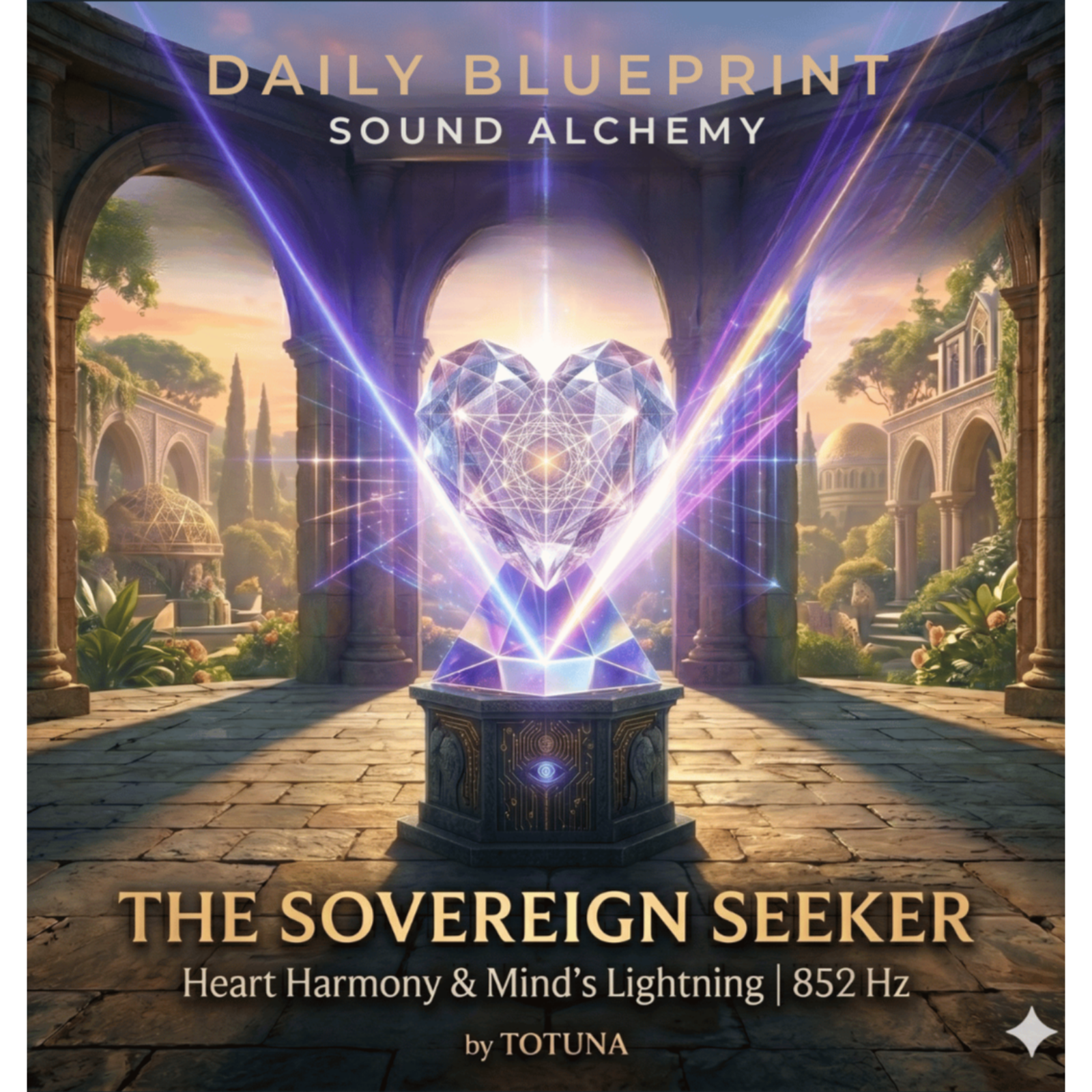 Threshold of Illumination | 852 Hz: The Sovereign Seeker & Third Eye Awakening episode artwork