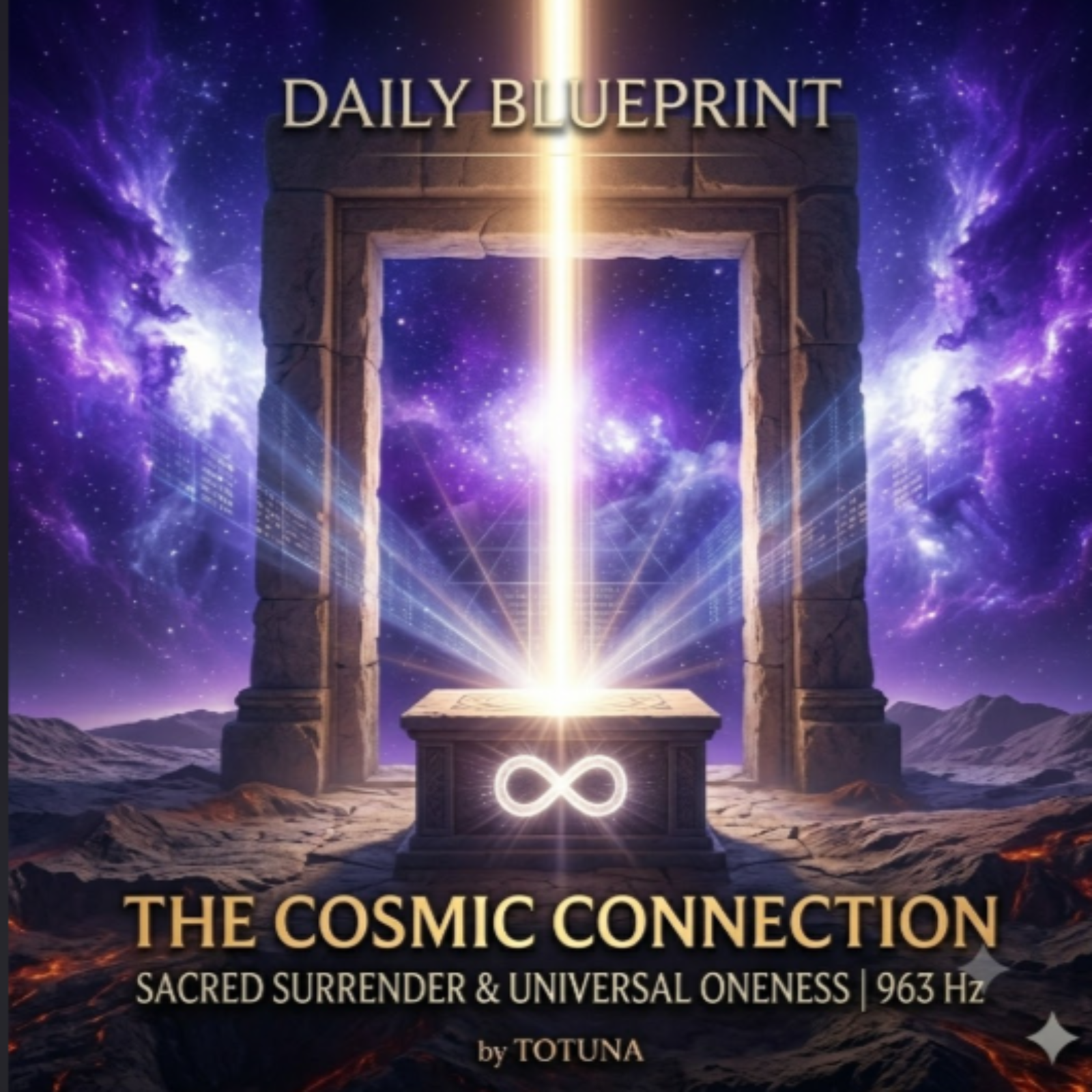 The Cosmic Connection | 963 Hz: Sacred Surrender & Crown Awakening episode artwork