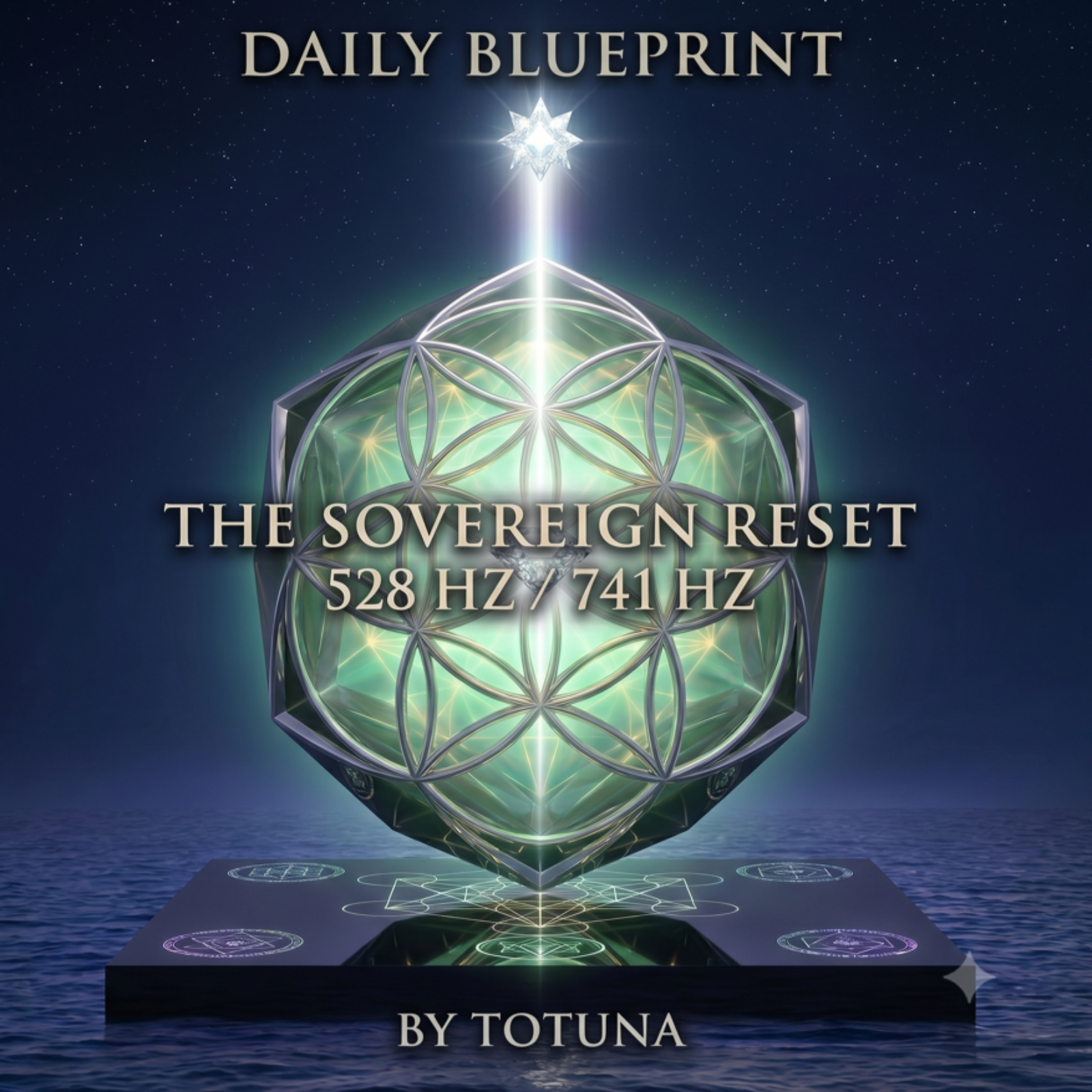 The Sovereign Reset - 528 Hz / 741 Hz- sound alchemy for  14 - 20 june 2026 episode artwork