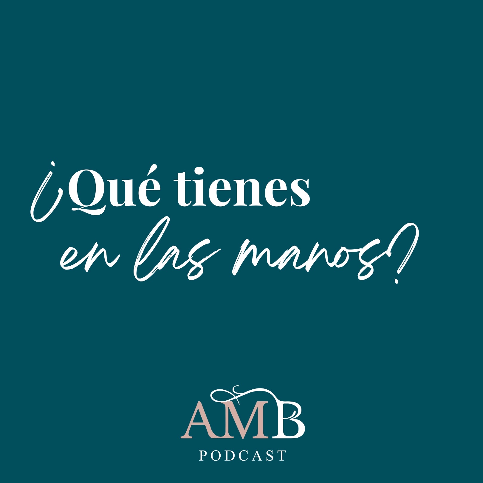 ¿Qué tienes en las manos?