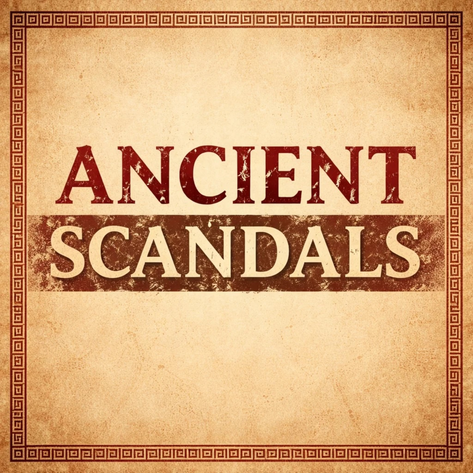 Ancient Scandals podcast artwork