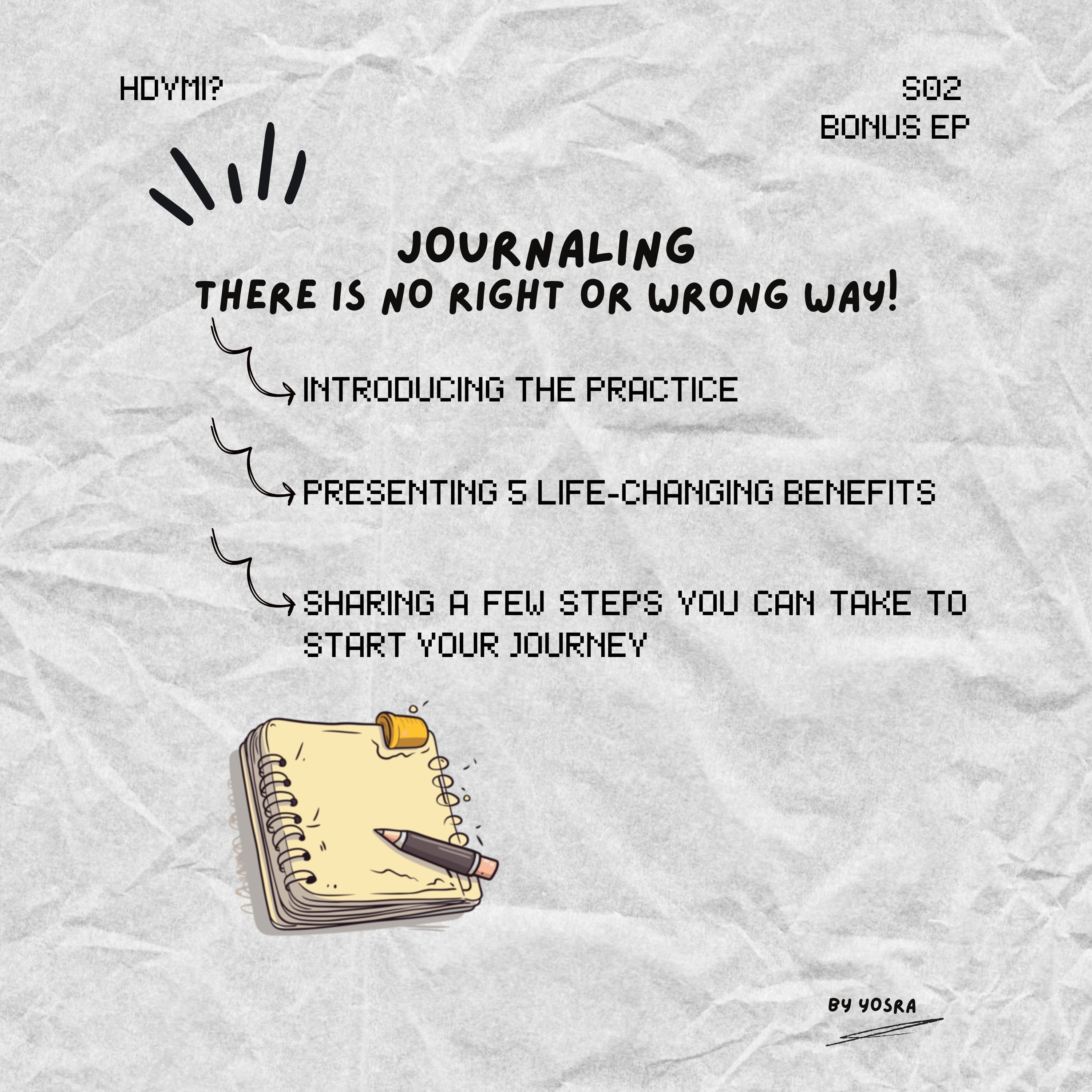 Giving a try to journaling, a life-changing practice! episode artwork