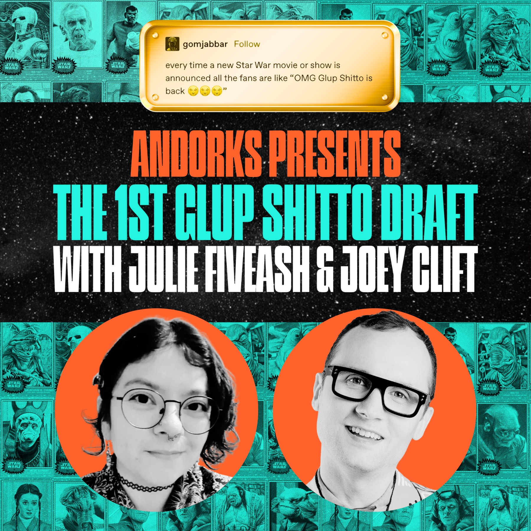 The First Glup Shitto Draft with Joey Clift & Julie Fiveash (Andorks: Detours)
