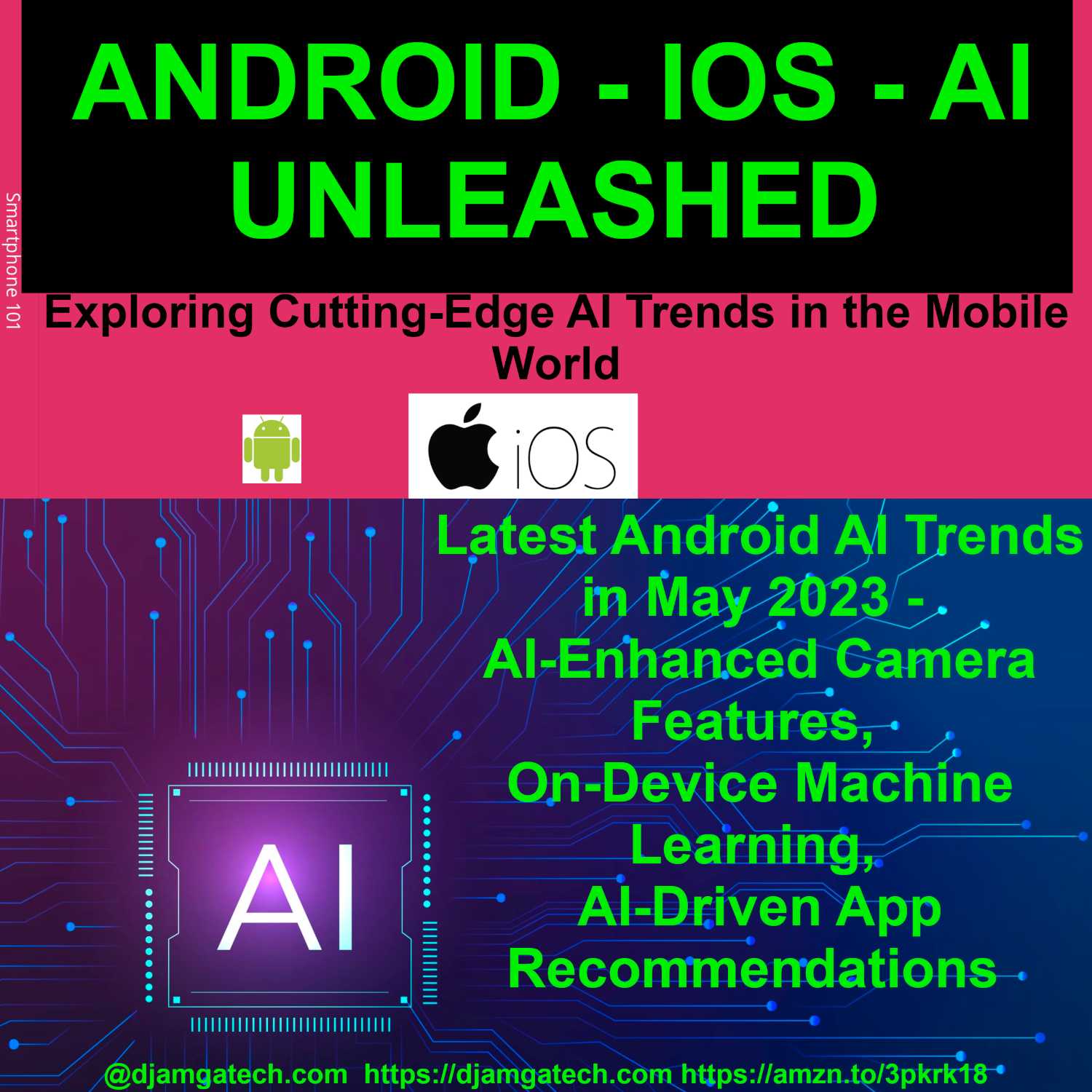 Dernières tendances de l'IA Android en mai 2023 - Fonctions de caméra améliorées par l'Intelligence Artificielle, apprentissage automatique sur les appareils android, recommandations d'applications basées sur l'IA, Apps our apprendre l'IA aux enfants