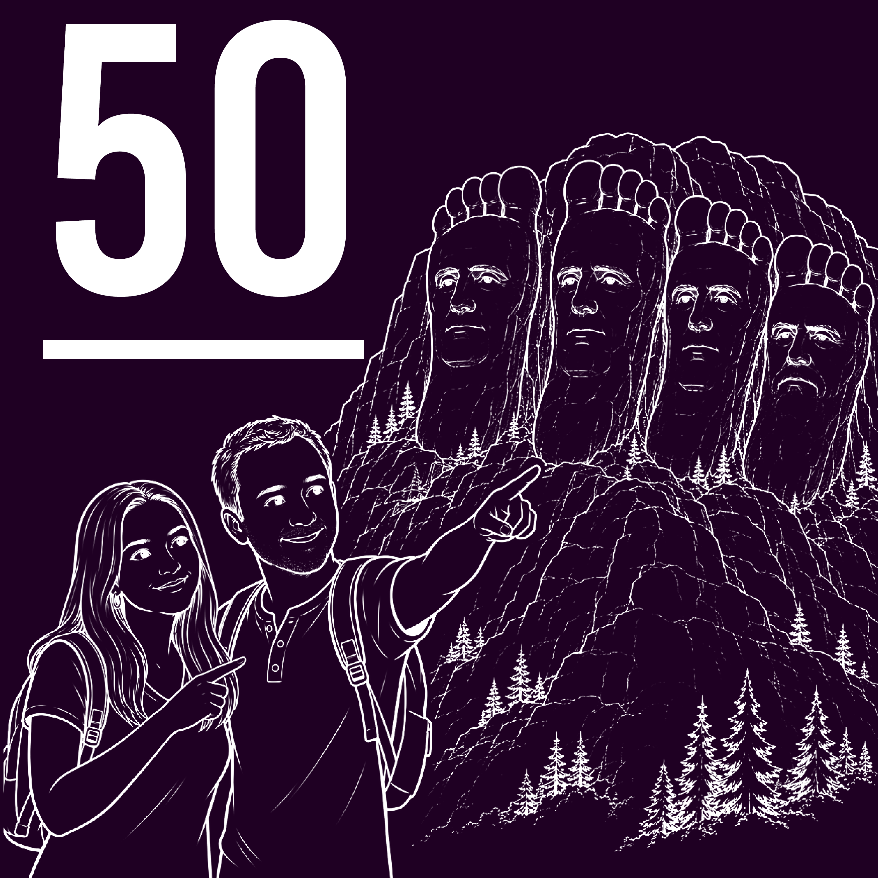 Episode 50 | Founding Fathers Green Screen Feet Rotation episode artwork