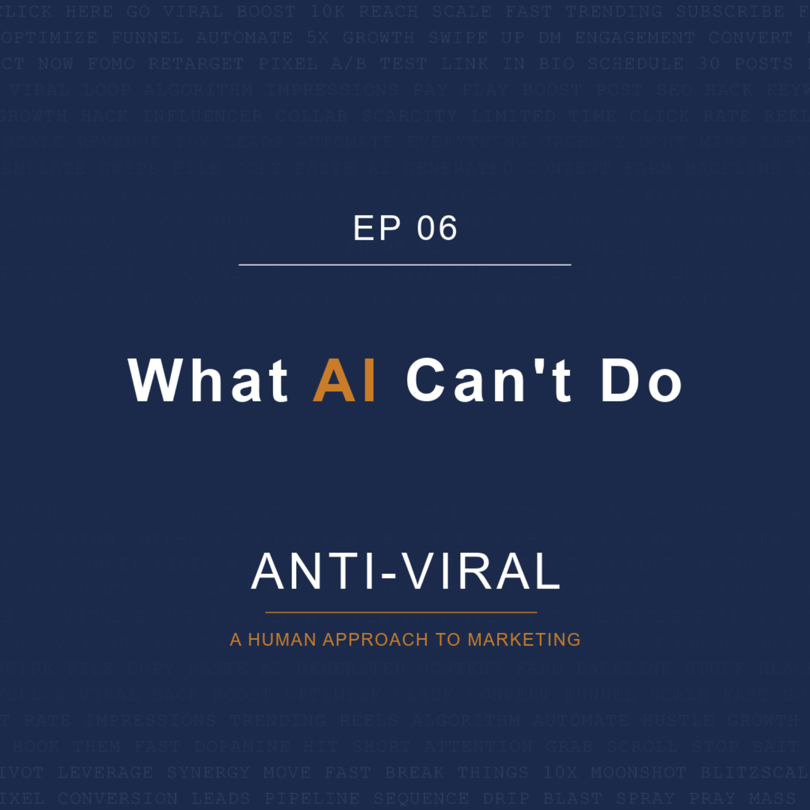 What AI Can't Do  episode artwork
