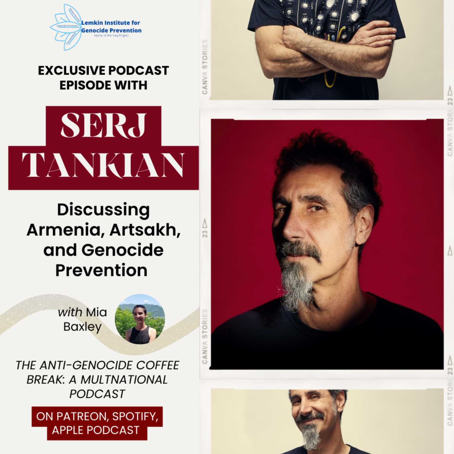 Episode 20: Identity, Advocacy, and Art in Genocide Prevention with Serj Tankian