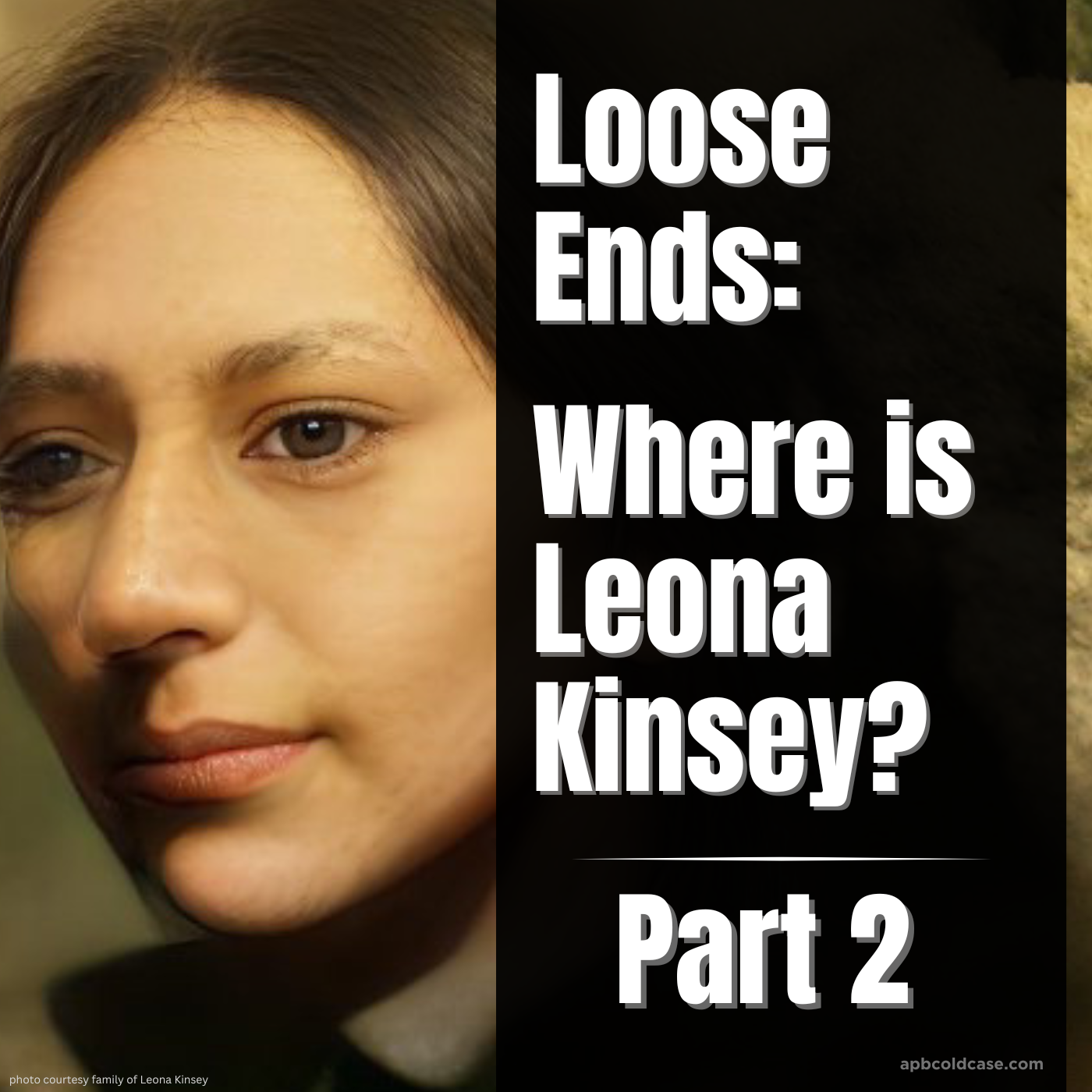 Loose Ends: Part 2 - Where is Leona Kinsey?