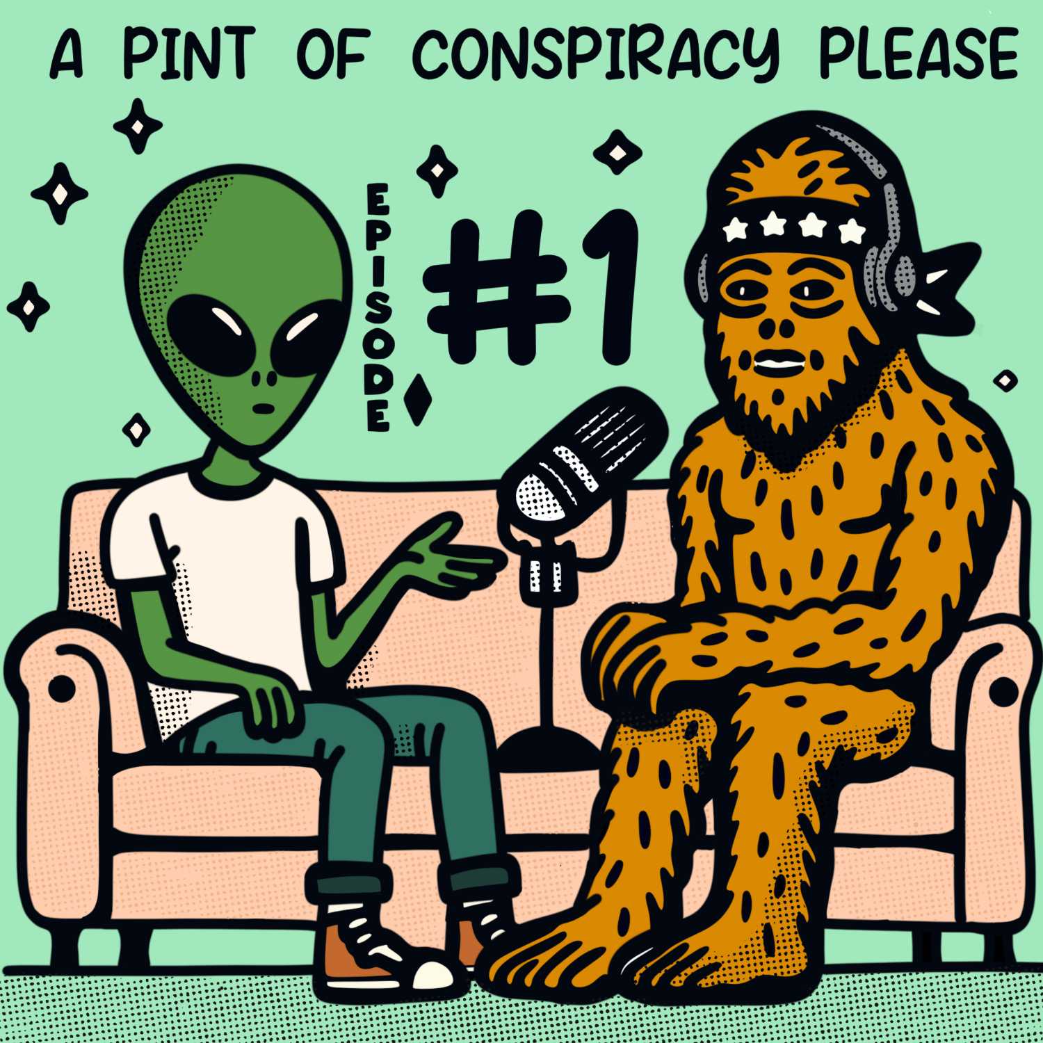 Welcome to A Pint of Conspiracy Please  episode artwork
