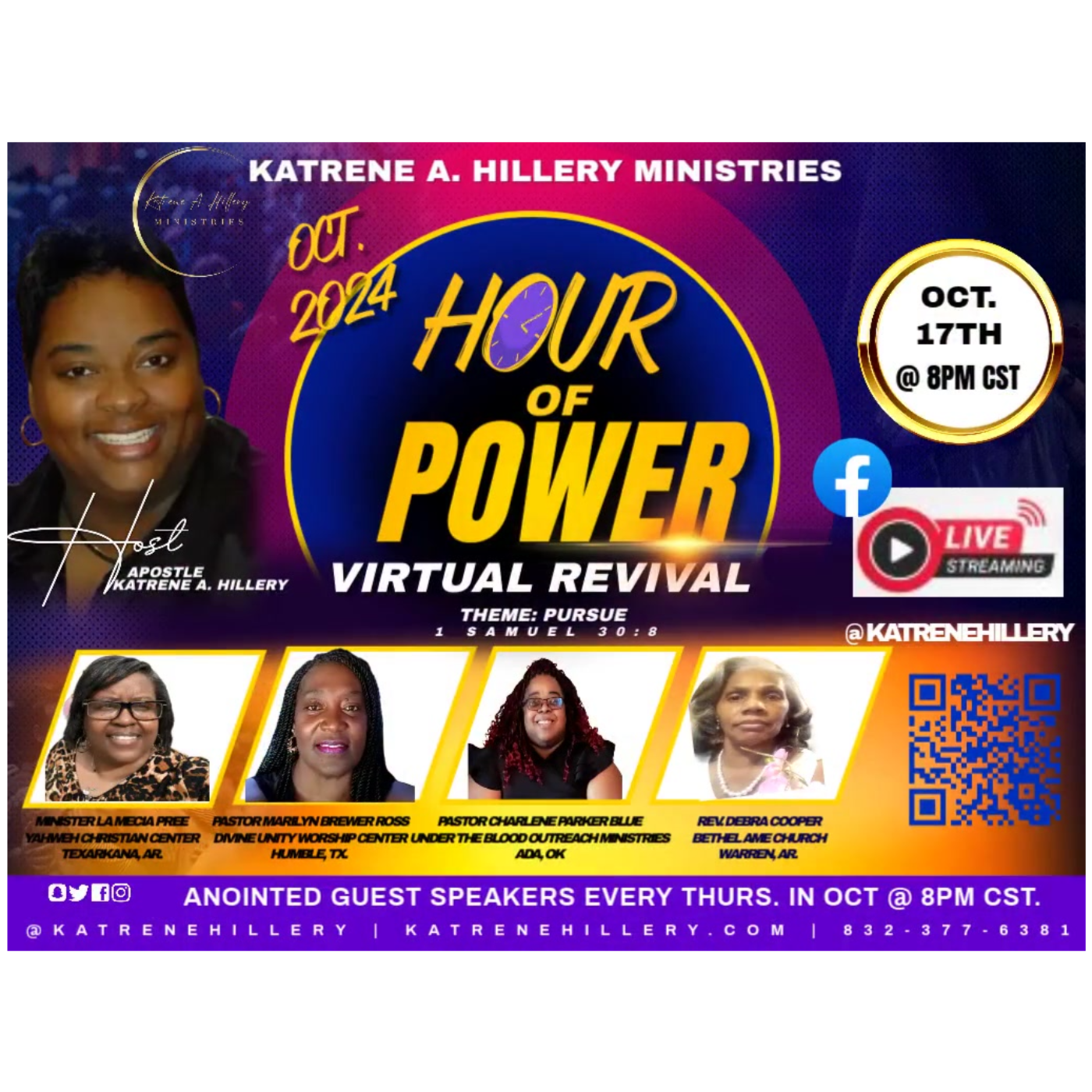 Moving With Purpose - Apostle Katrene A. Hillery
