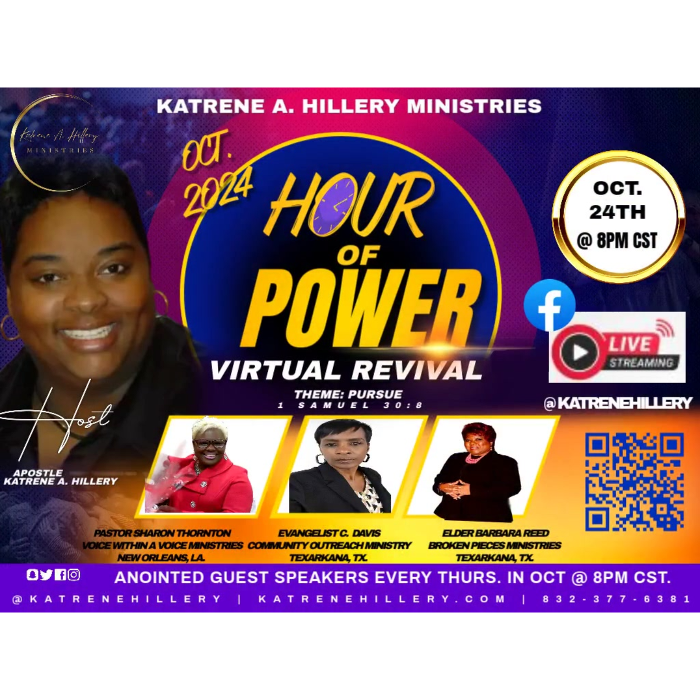 Moving With Purpose - Apostle Katrene A. Hillery