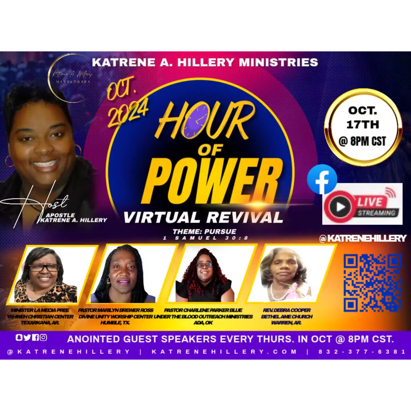 Moving With Purpose - Apostle Katrene A. Hillery