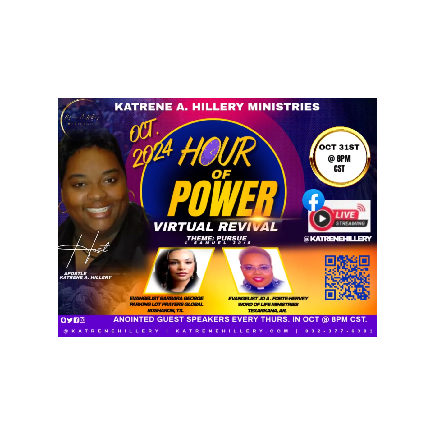Moving With Purpose - Apostle Katrene A. Hillery