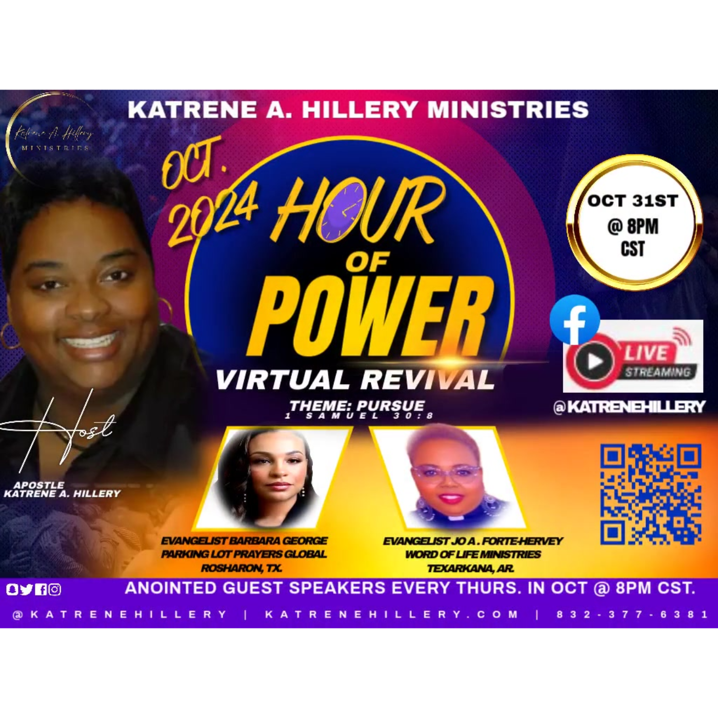 Moving With Purpose - Apostle Katrene A. Hillery