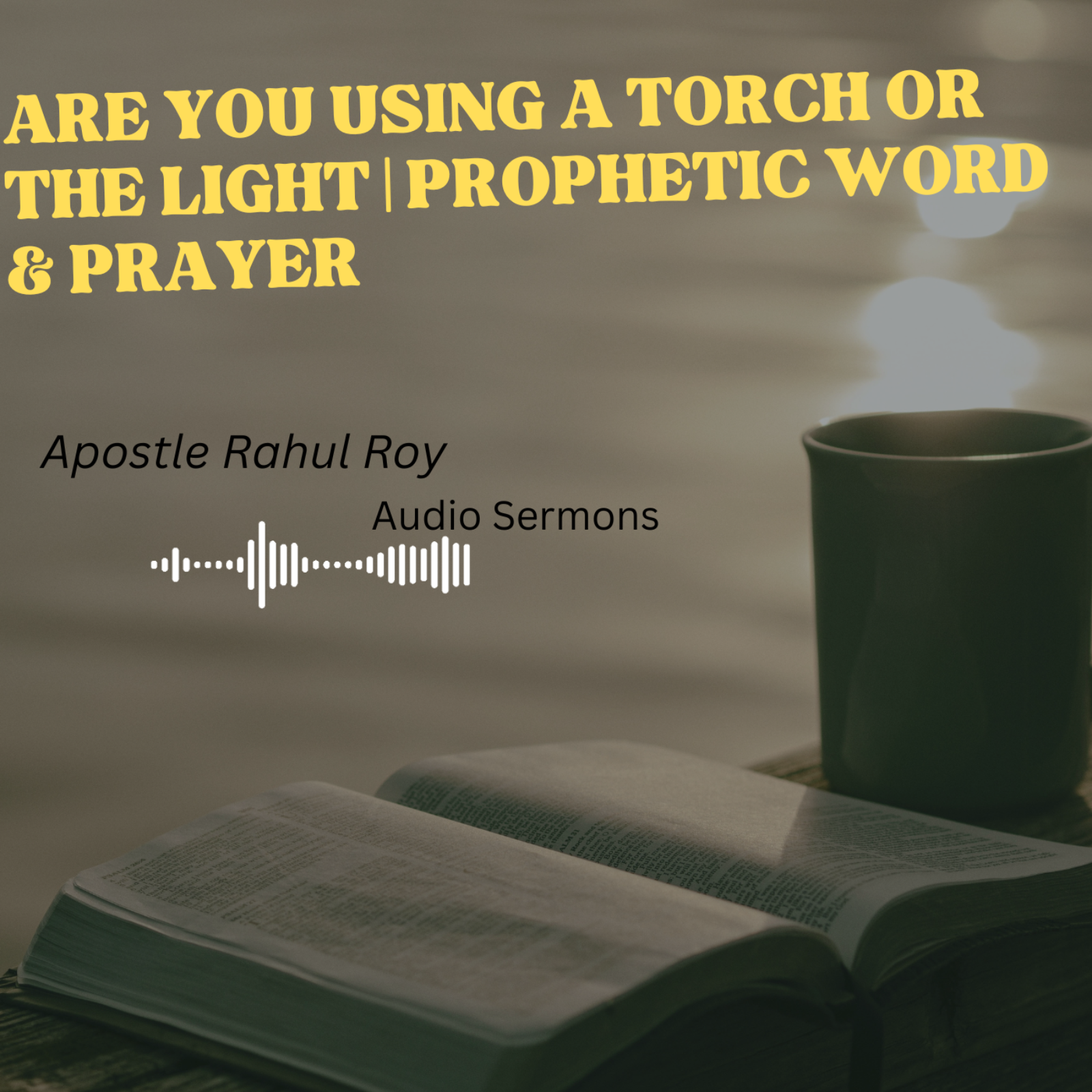 Are you using a Torch or the light | Prophetic word & prayer | Apostle Rahul Roy episode artwork
