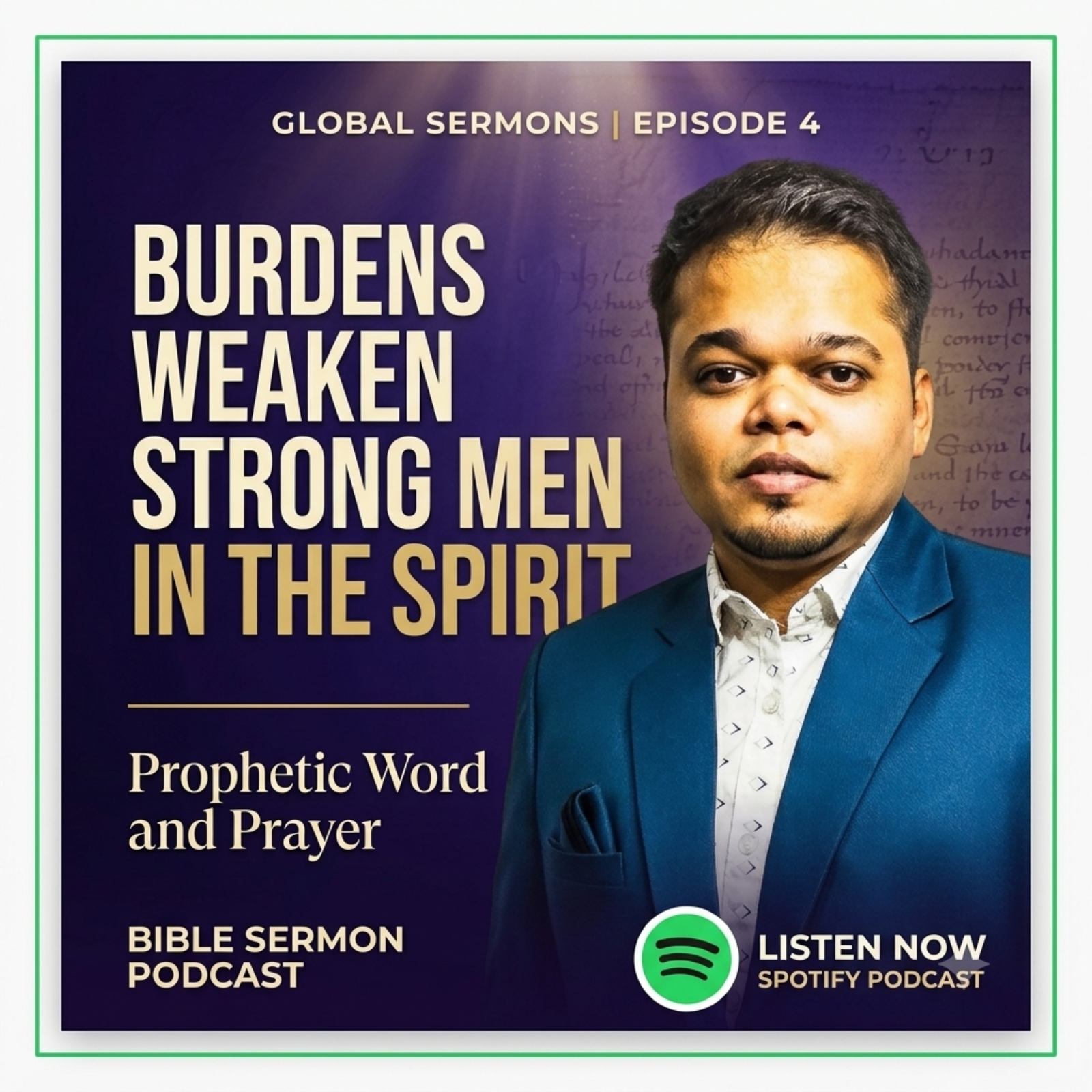 Burdens weaken strong men in the spirit | Prophetic Word and Prayer | Apostle Rahul Roy episode artwork