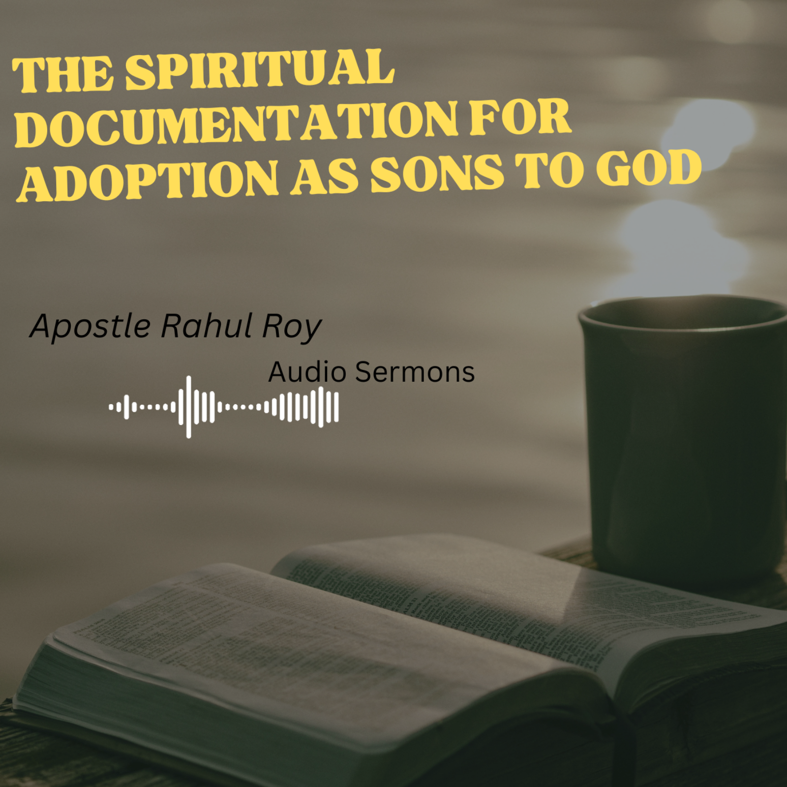 The Spiritual documentation for adoption as Sons to God | Apostle Rahul Roy episode artwork