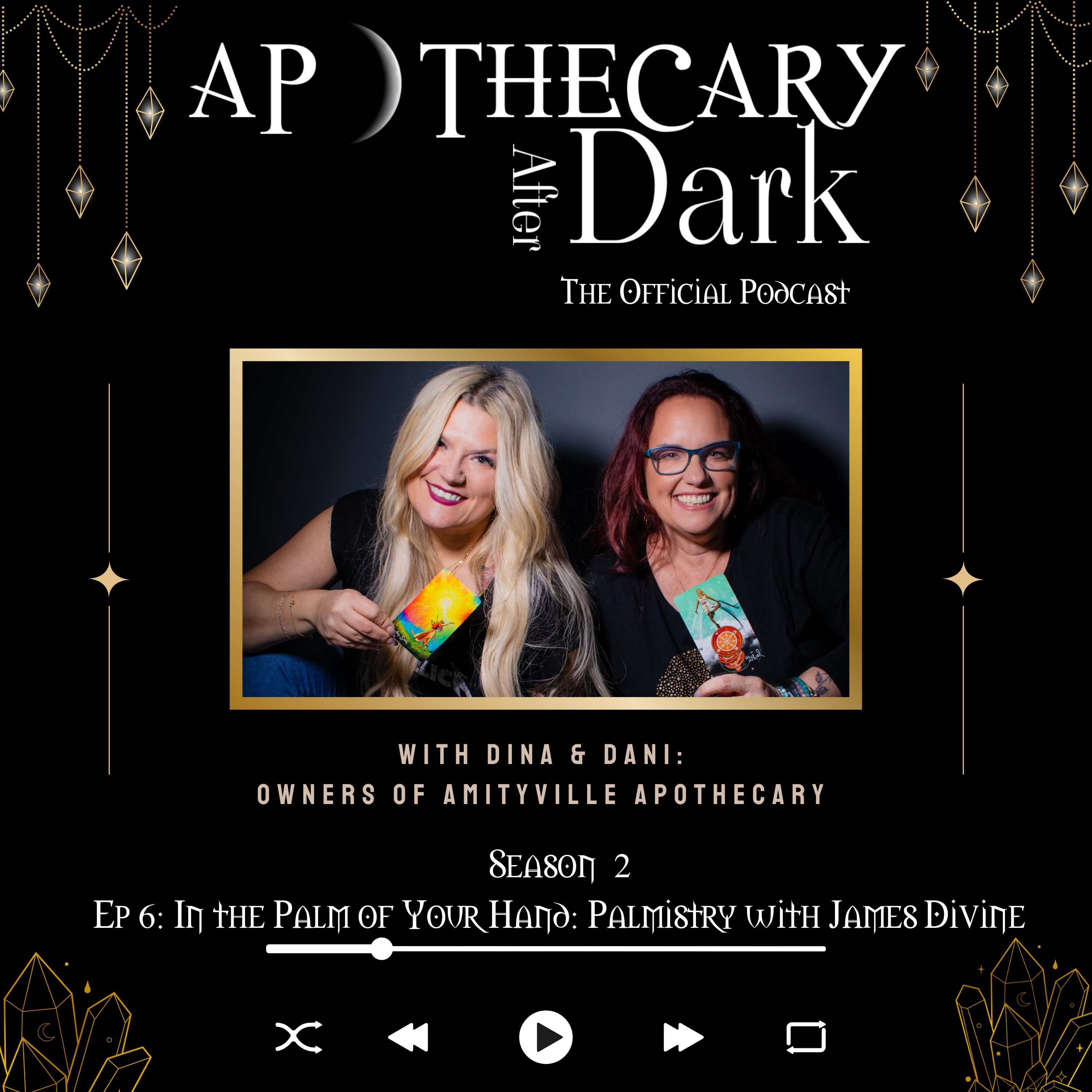 Apothecary After Dark Season 2 Episode 6: In the Palm of Your Hand: Palmistry with James Divine episode artwork
