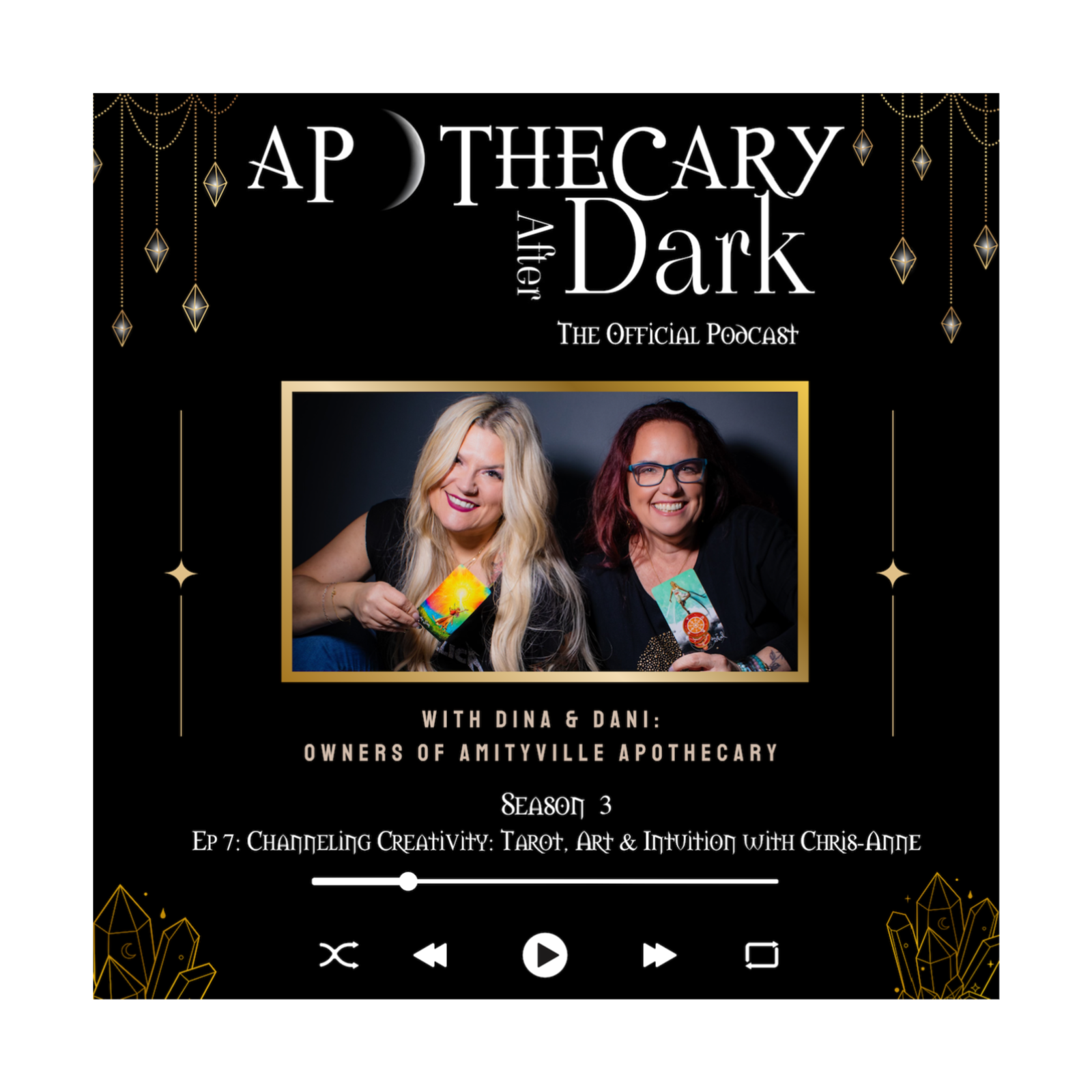 Apothecary After Dark Season 3 Ep 7: Channeling Creativity: Tarot, Art & Intuition with Chris-Anne episode artwork