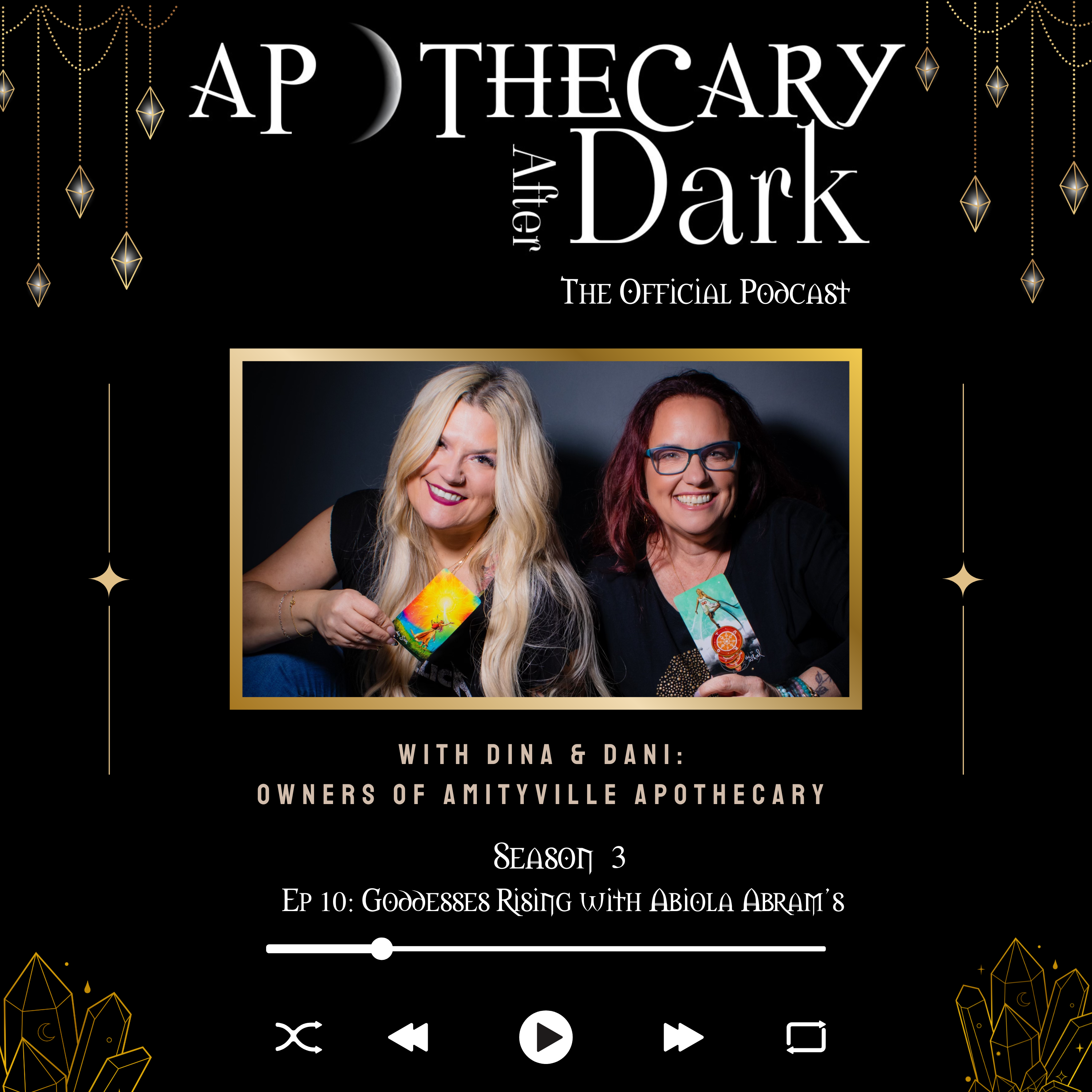Apothecary After Dark Season 3 Episode Episode 10: Goddesses Rising with Abiola Abram’s episode artwork