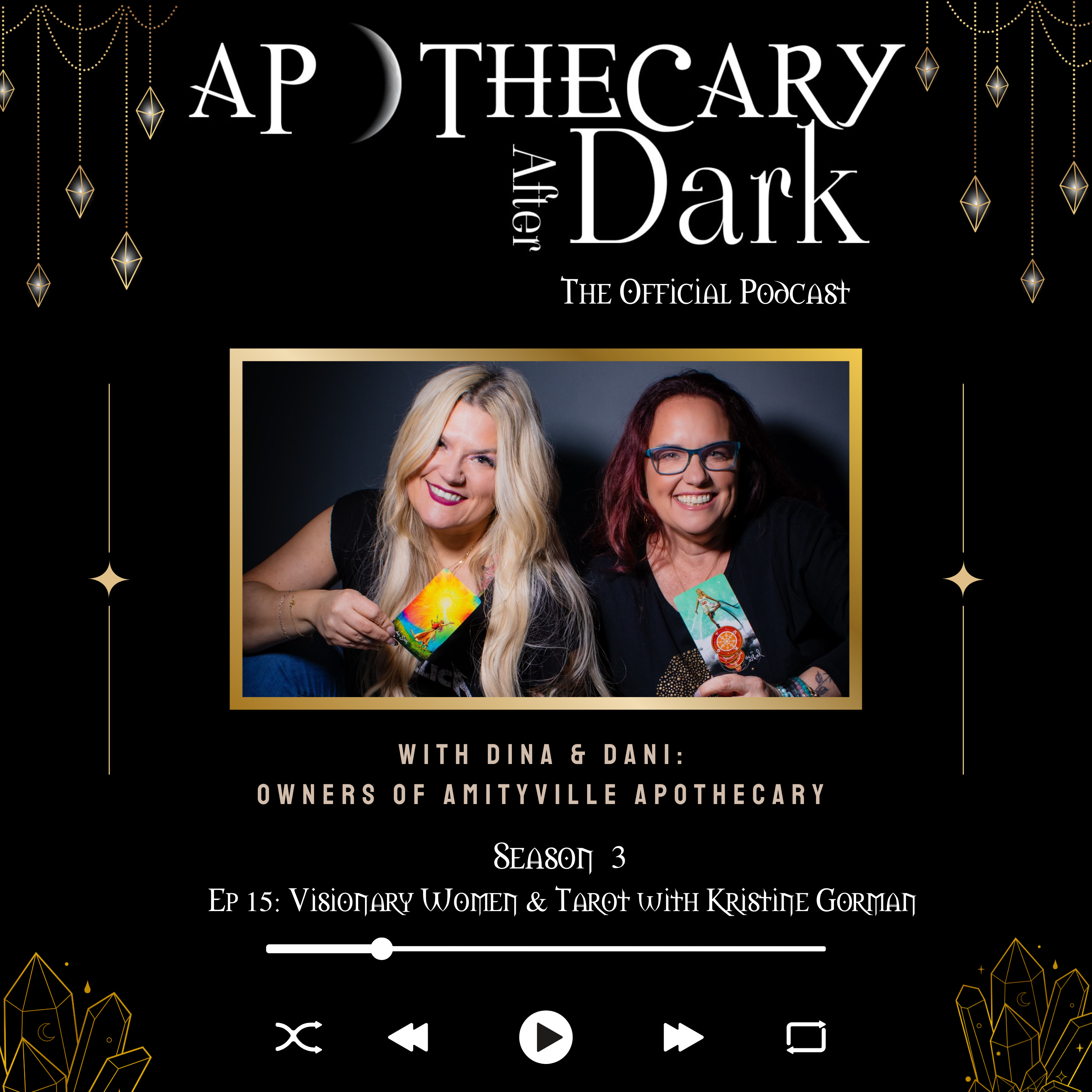 Apothecary After Dark Season 3 Ep 15: Visionary Women & Tarot with Kristine Gorman episode artwork