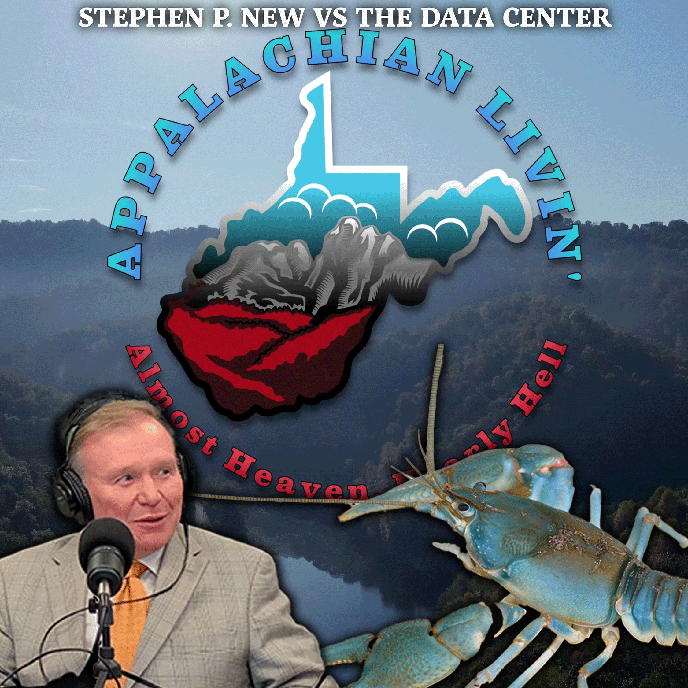 Stephen P. New and the Blue Crawdad Vs. The Data Centers episode artwork