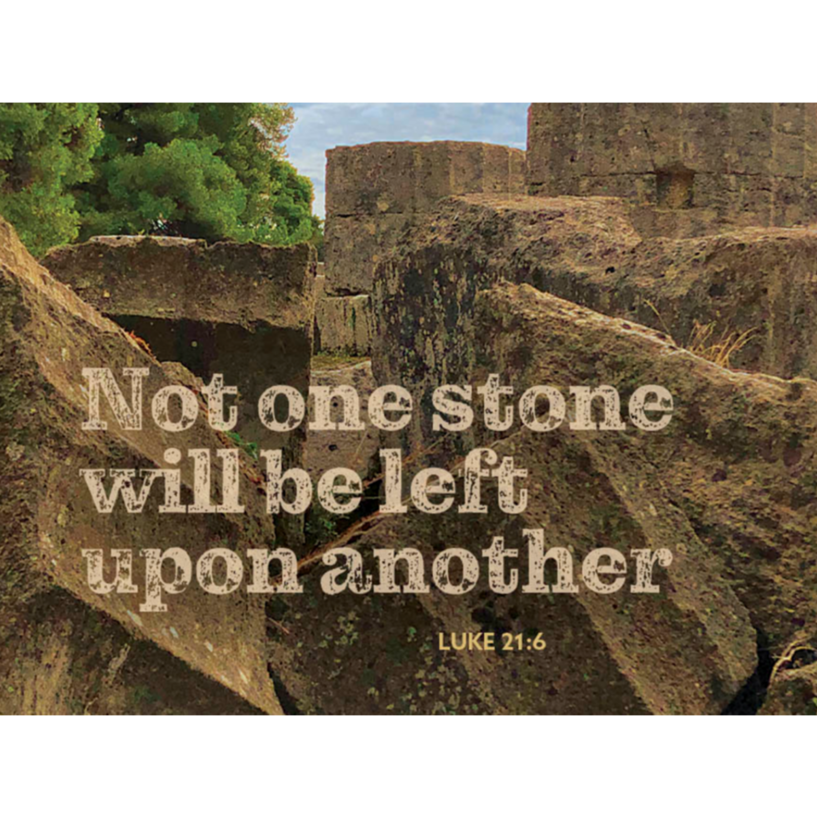 "Thankful" Luke 21 November 16th, 2025 - Pastor Erin Bovendam - Calvary Lutheran Church Perham MN