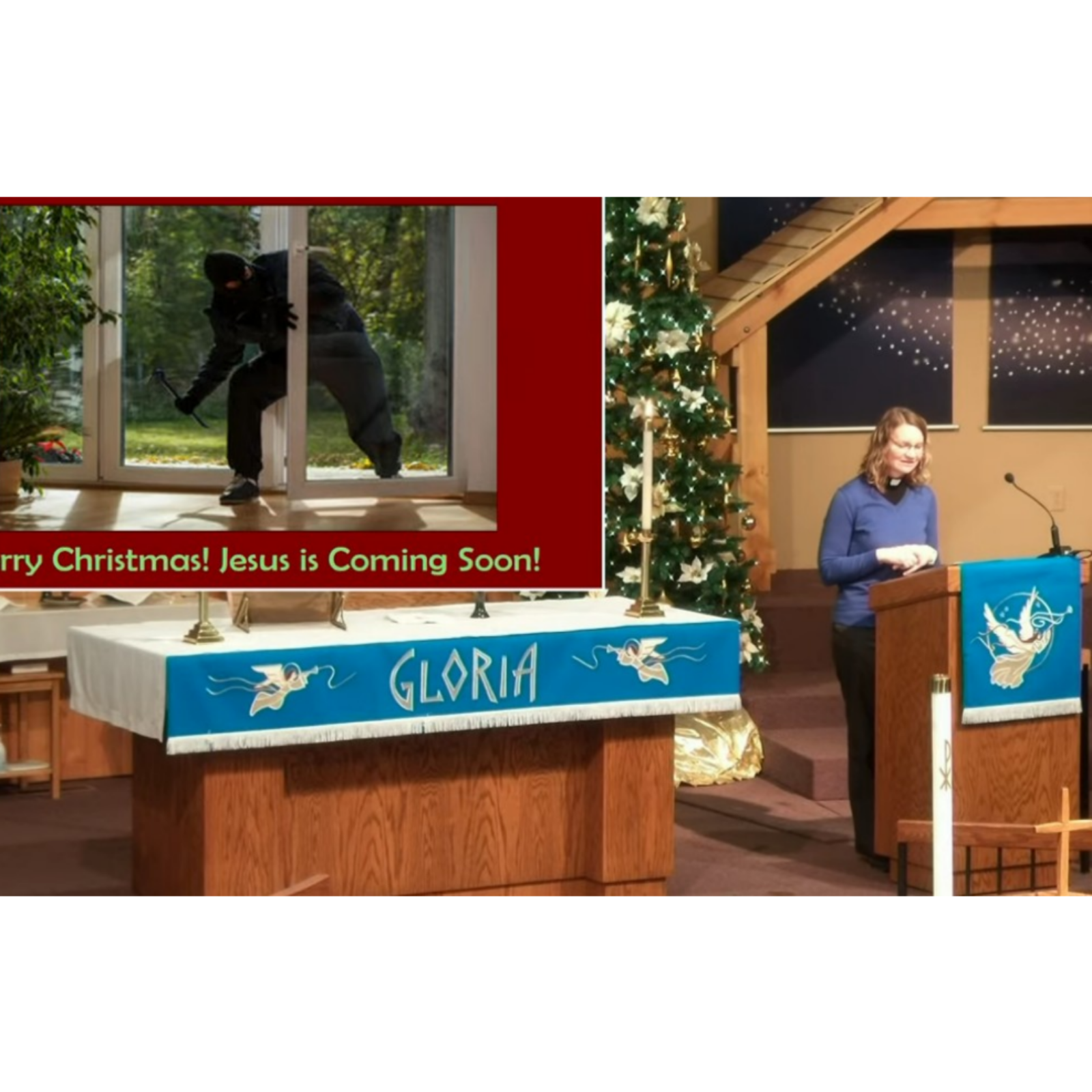 A Thief in the Night 11/30/25 - 1st Sunday of Advent - Pastor Erin Bovendam - Calvary Lutheran Church